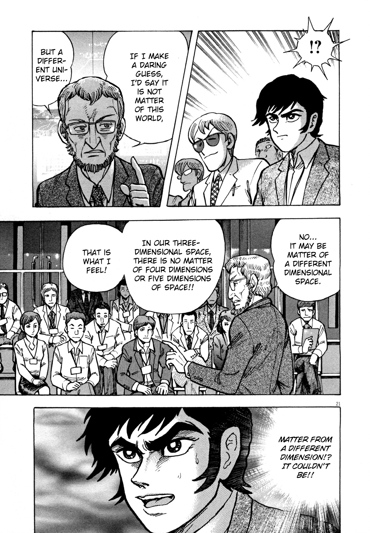 Devilman Saga Chapter 3 page 21 - Chapter 3: Invitation from a Different Dimension