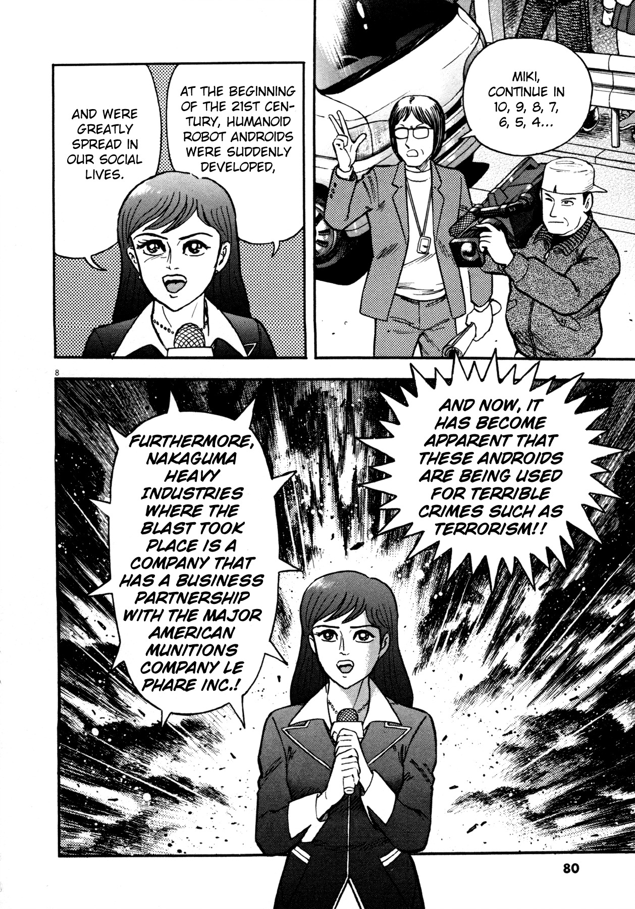 Devilman Saga Chapter 3 page 8 - Chapter 3: Invitation from a Different Dimension