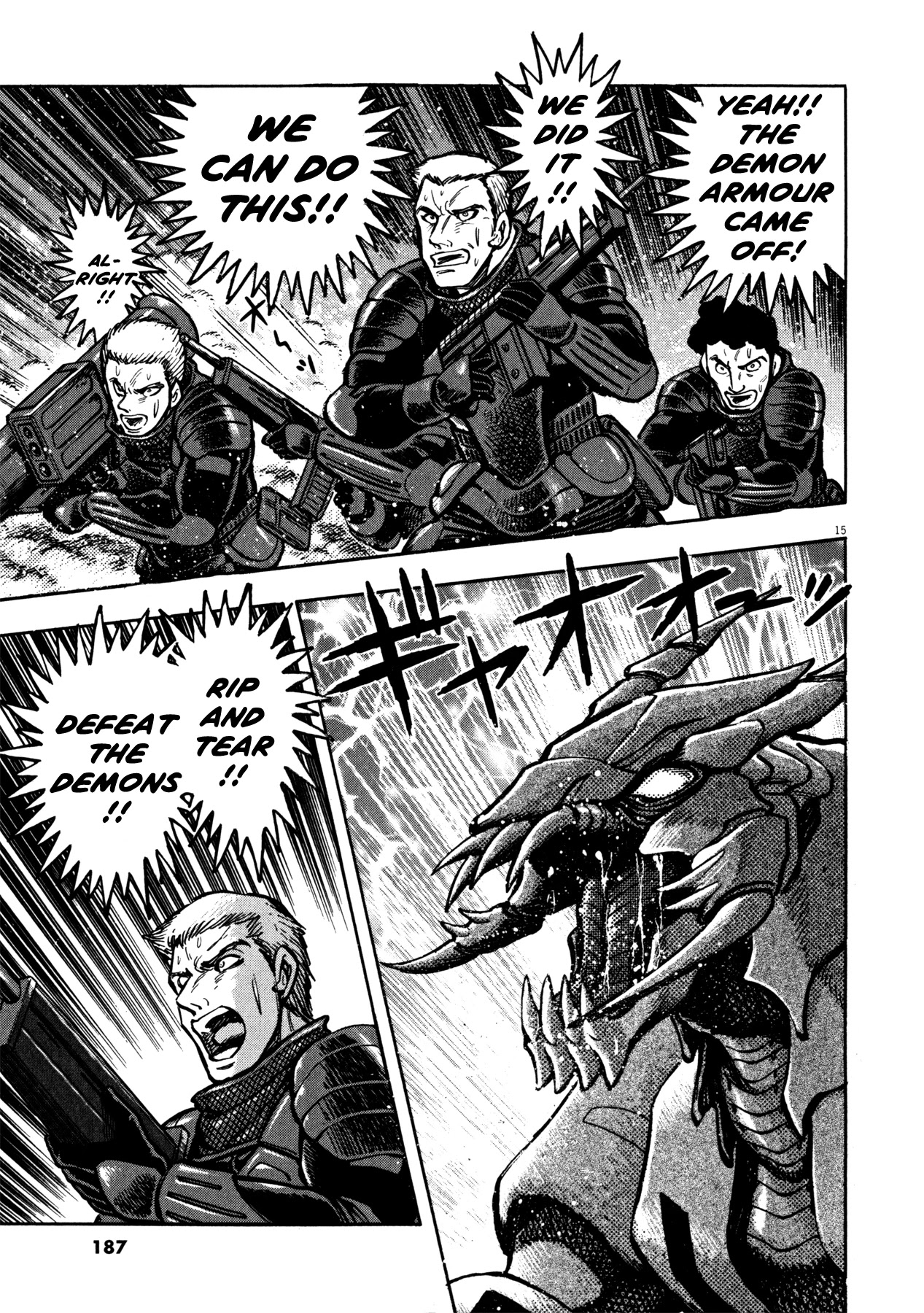 Devilman Saga Chapter 33 page 13 - Chapter 33: Advancement of Demonization
