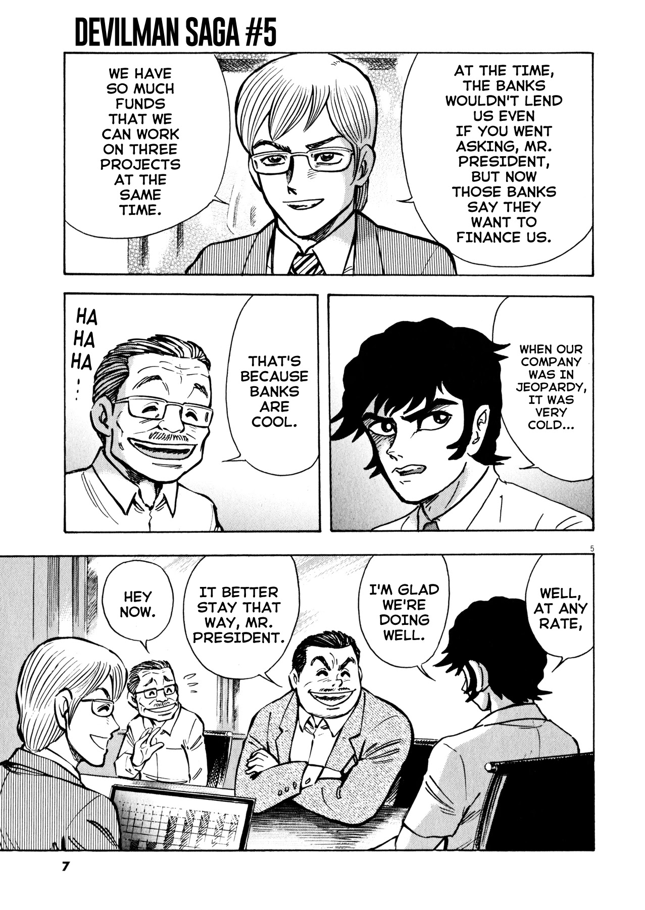 Devilman Saga Chapter 35 page 10 - Chapter 35: The Power of Devilmen
