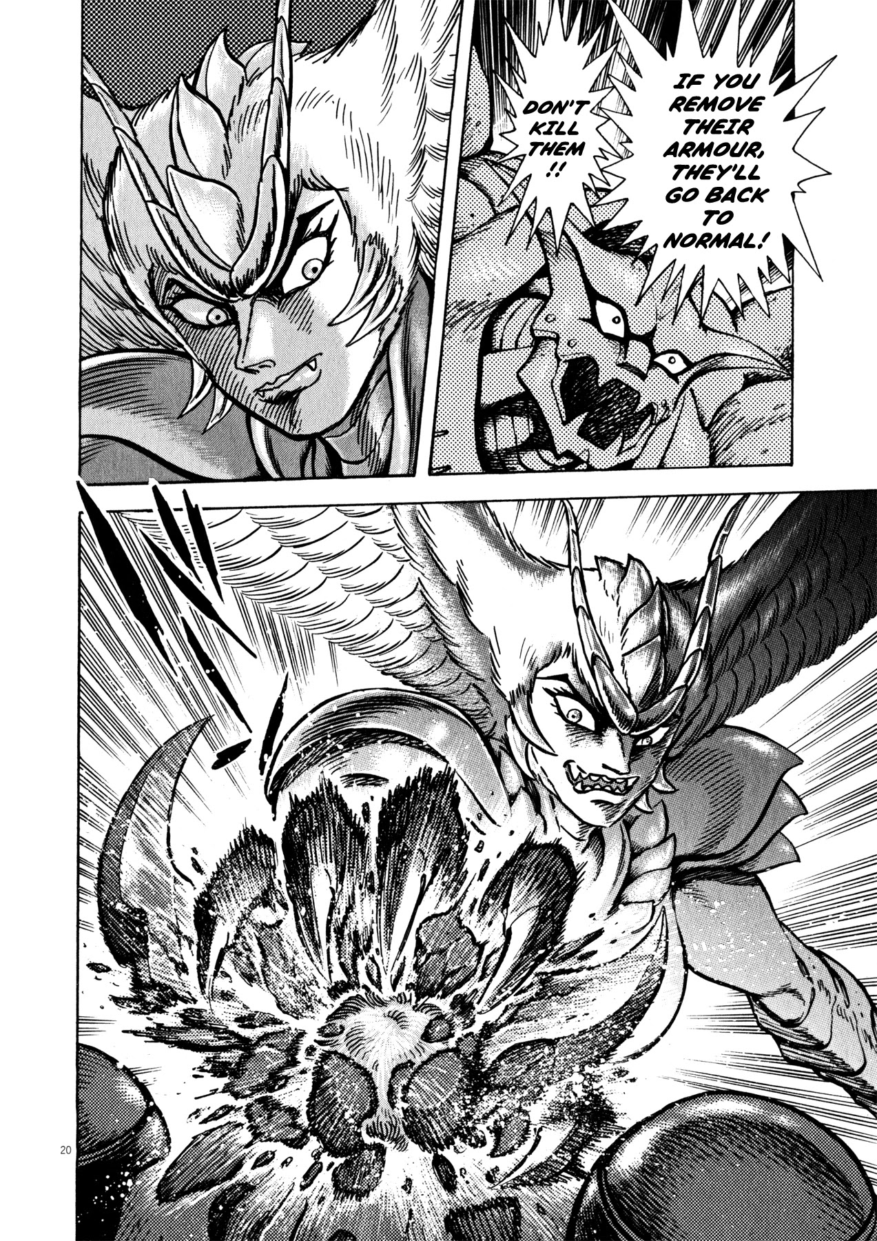 Devilman Saga Chapter 35 page 22 - Chapter 35: The Power of Devilmen