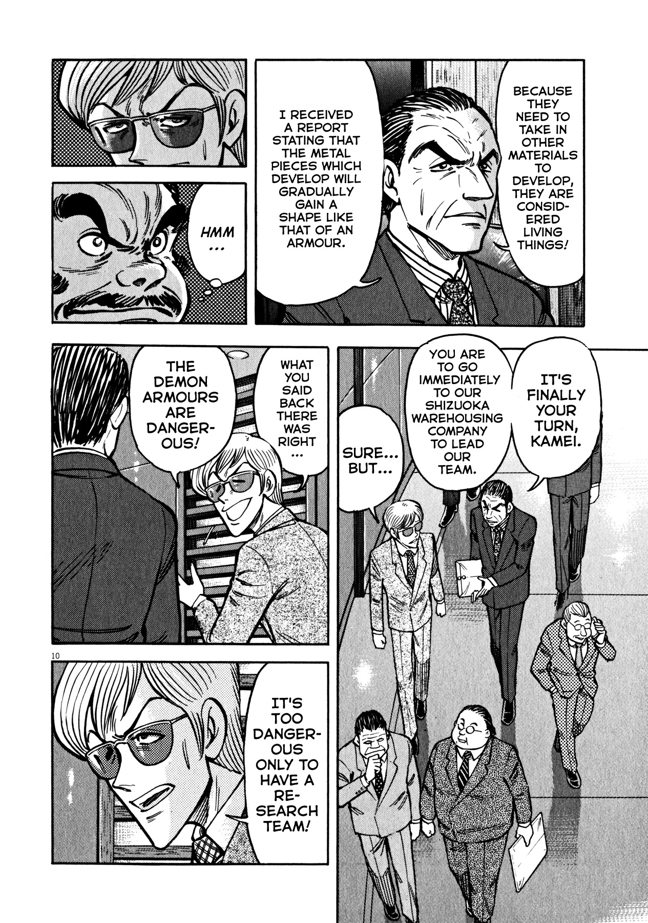 Devilman Saga Chapter 37 page 10 - Chapter 37: The Armour's Devilmen