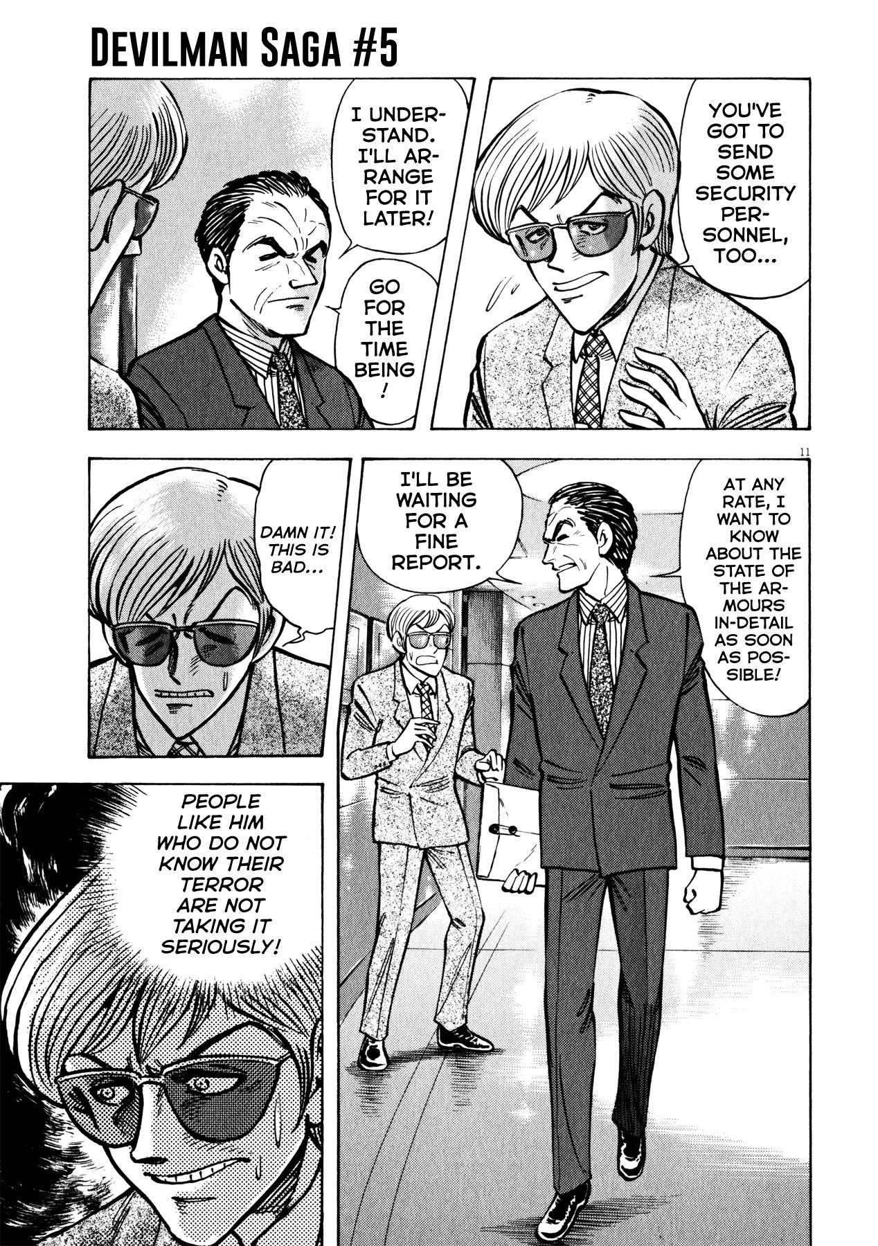 Devilman Saga Chapter 37 page 11 - Chapter 37: The Armour's Devilmen