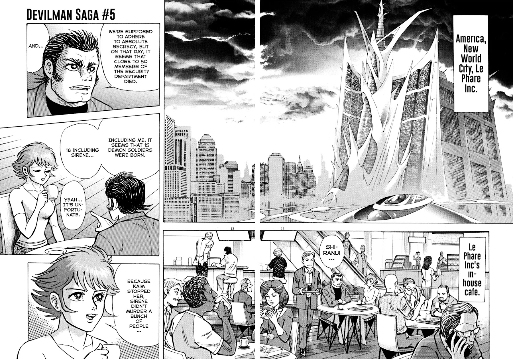 Devilman Saga Chapter 37 page 12 - Chapter 37: The Armour's Devilmen