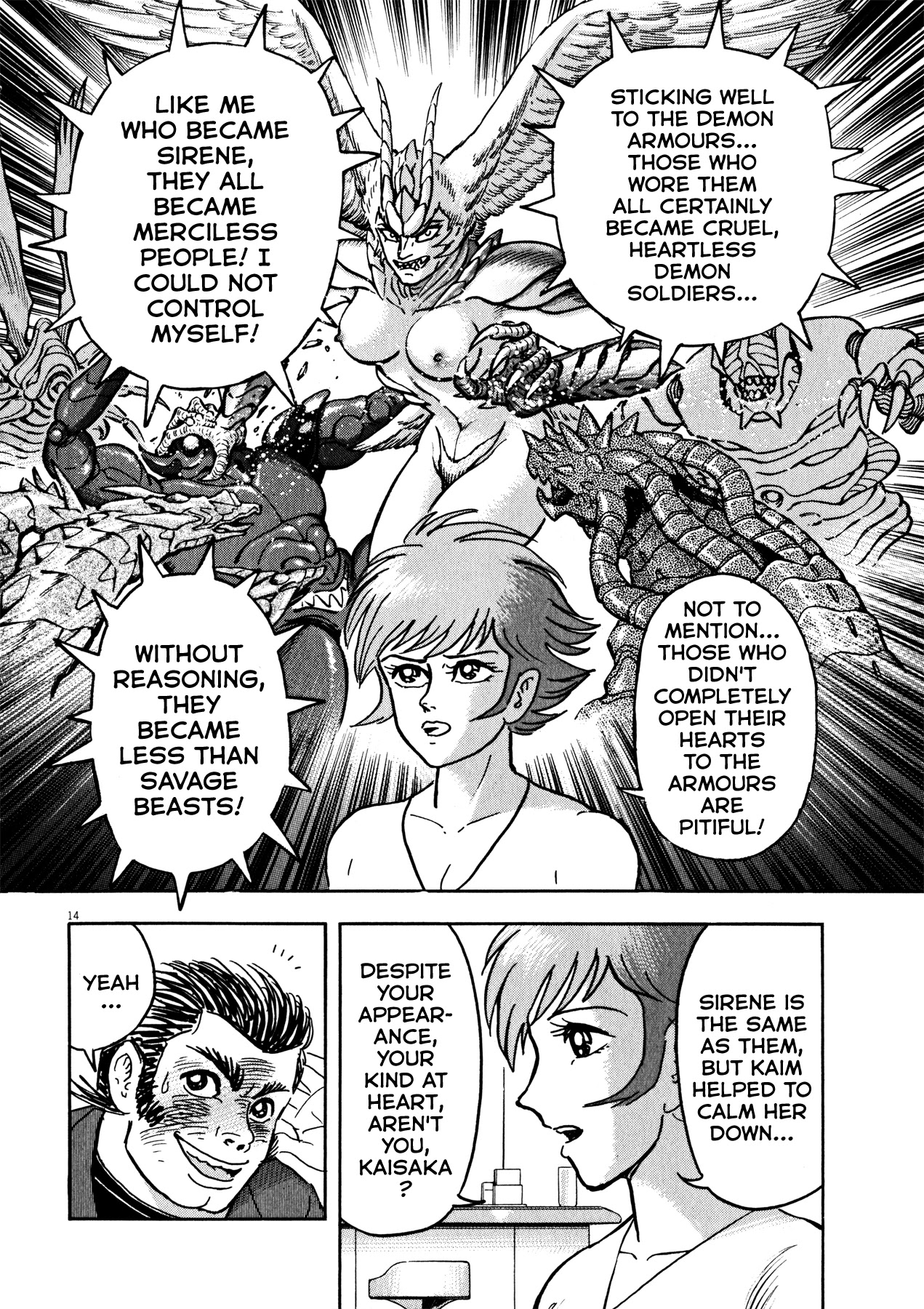 Devilman Saga Chapter 37 page 13 - Chapter 37: The Armour's Devilmen