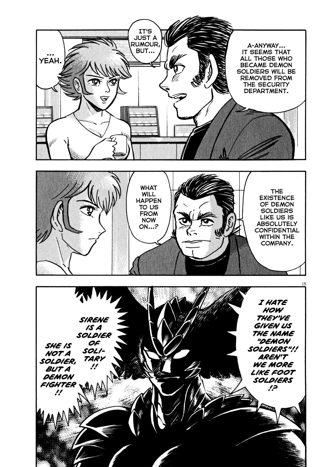 Devilman Saga Chapter 37 page 14 - Chapter 37: The Armour's Devilmen