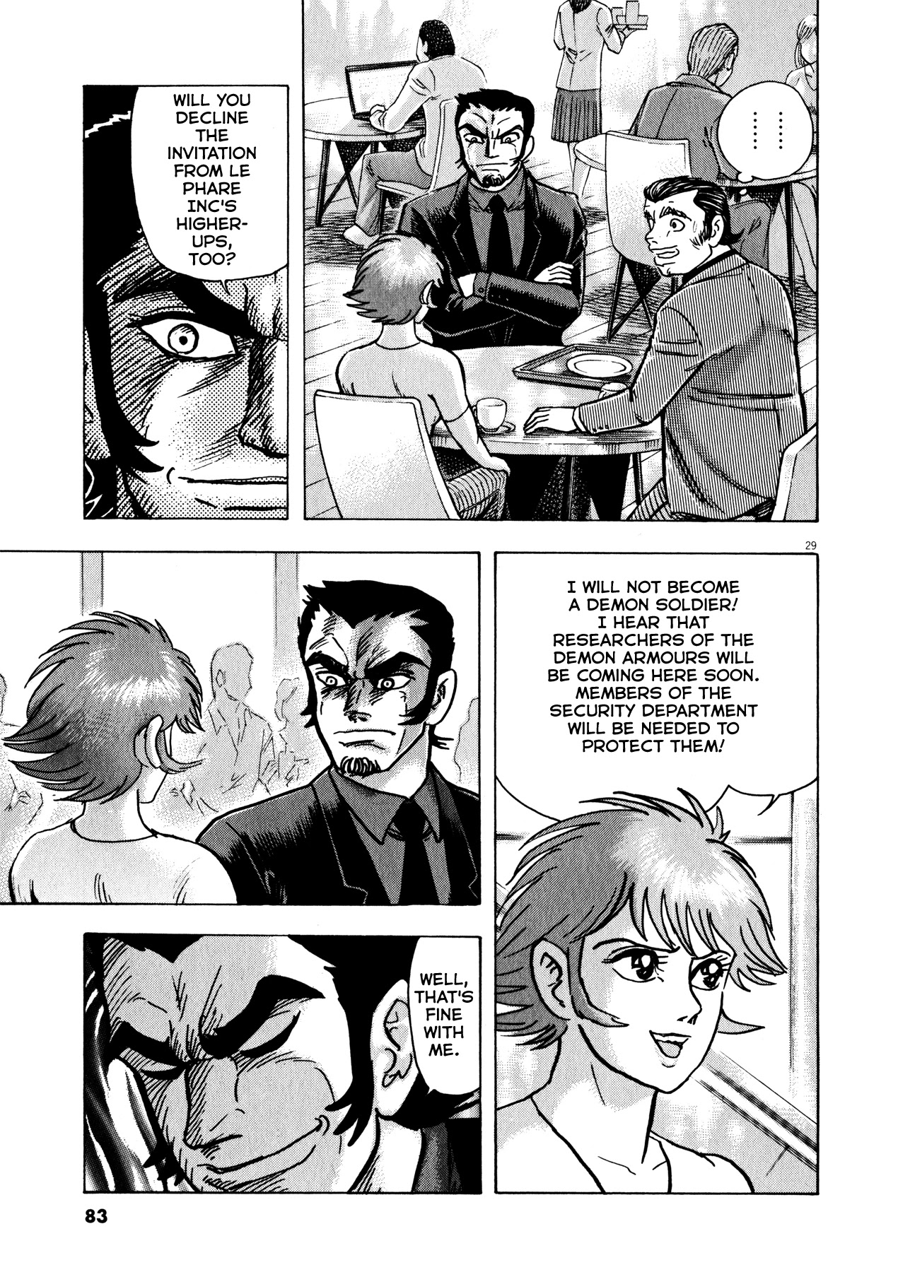 Devilman Saga Chapter 37 page 28 - Chapter 37: The Armour's Devilmen