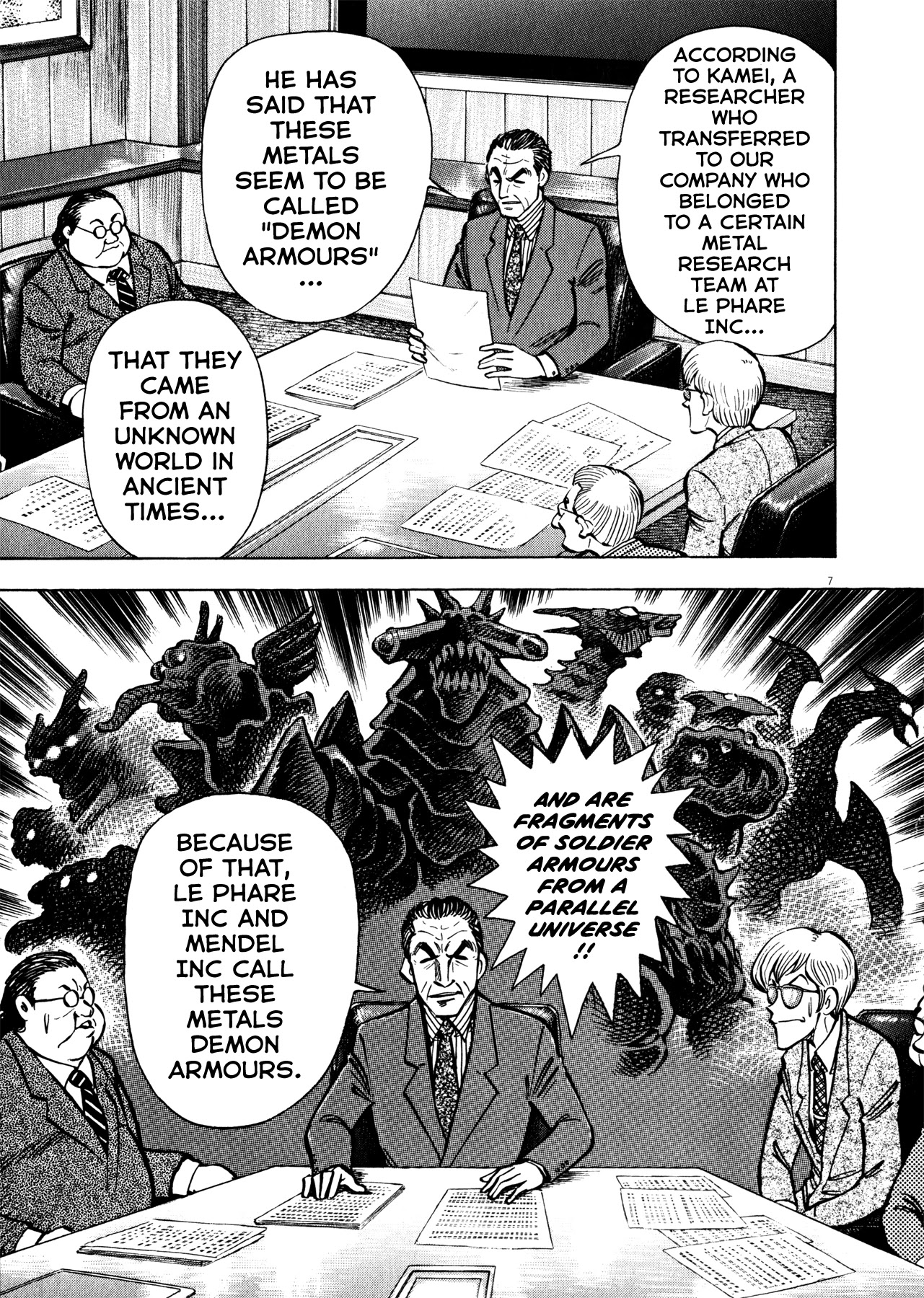 Devilman Saga Chapter 37 page 7 - Chapter 37: The Armour's Devilmen