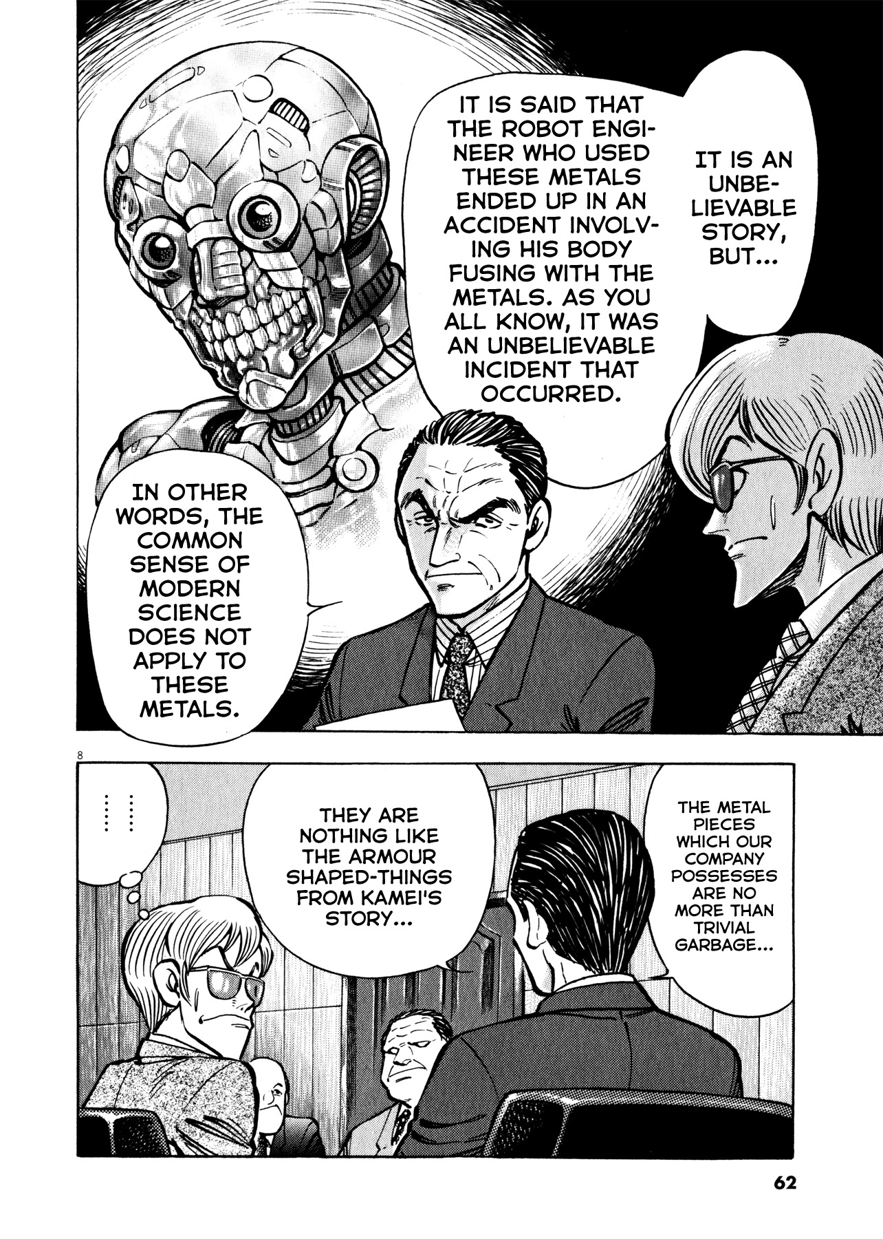 Devilman Saga Chapter 37 page 8 - Chapter 37: The Armour's Devilmen