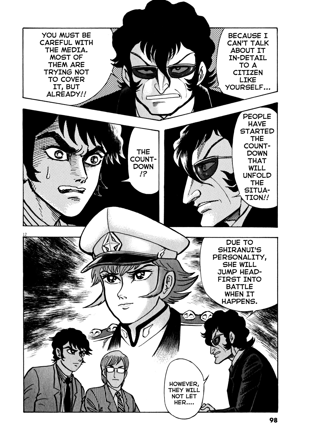 Devilman Saga Chapter 38 page 12 - Chapter 38: Trends of the Demons