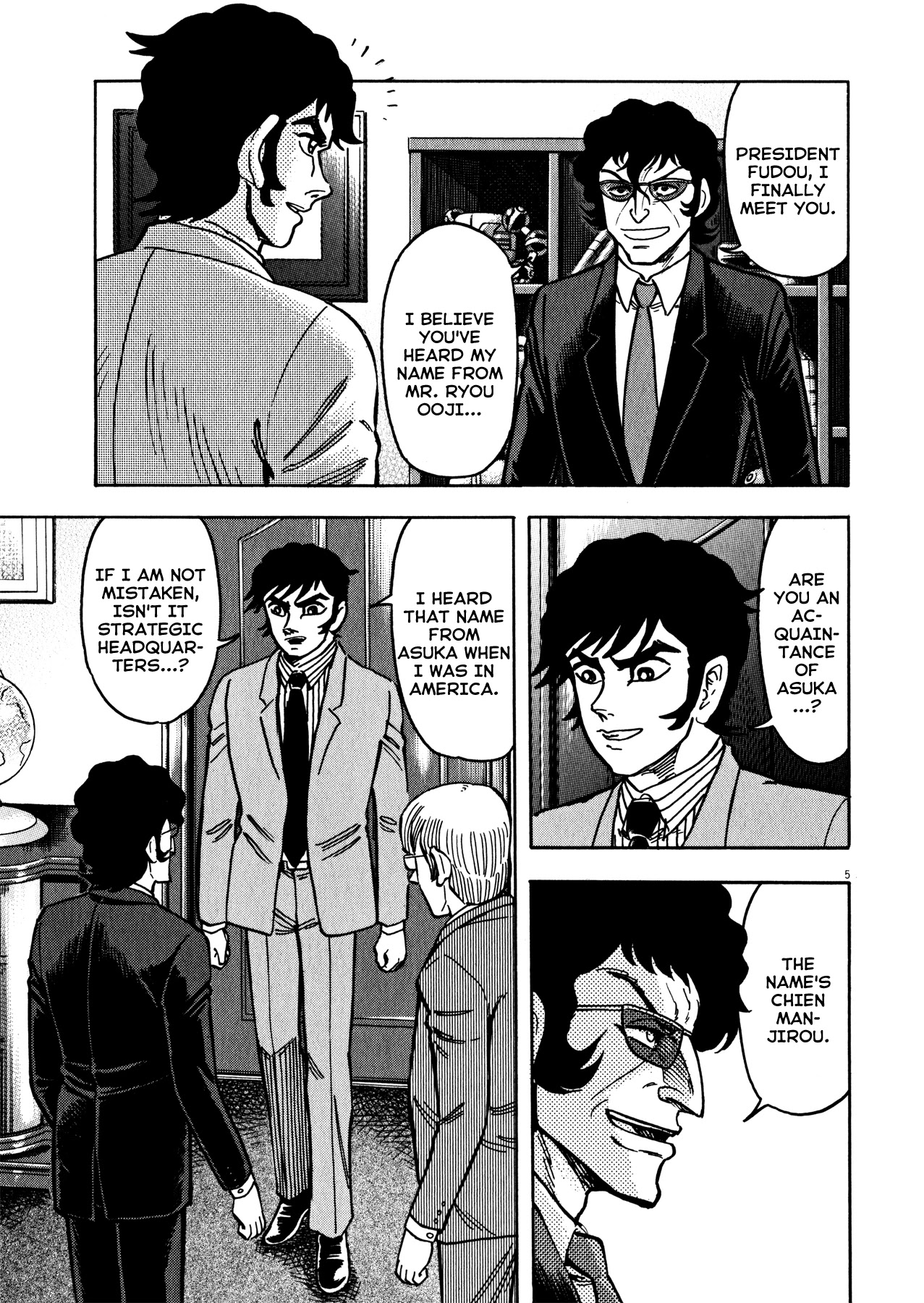 Devilman Saga Chapter 38 page 5 - Chapter 38: Trends of the Demons