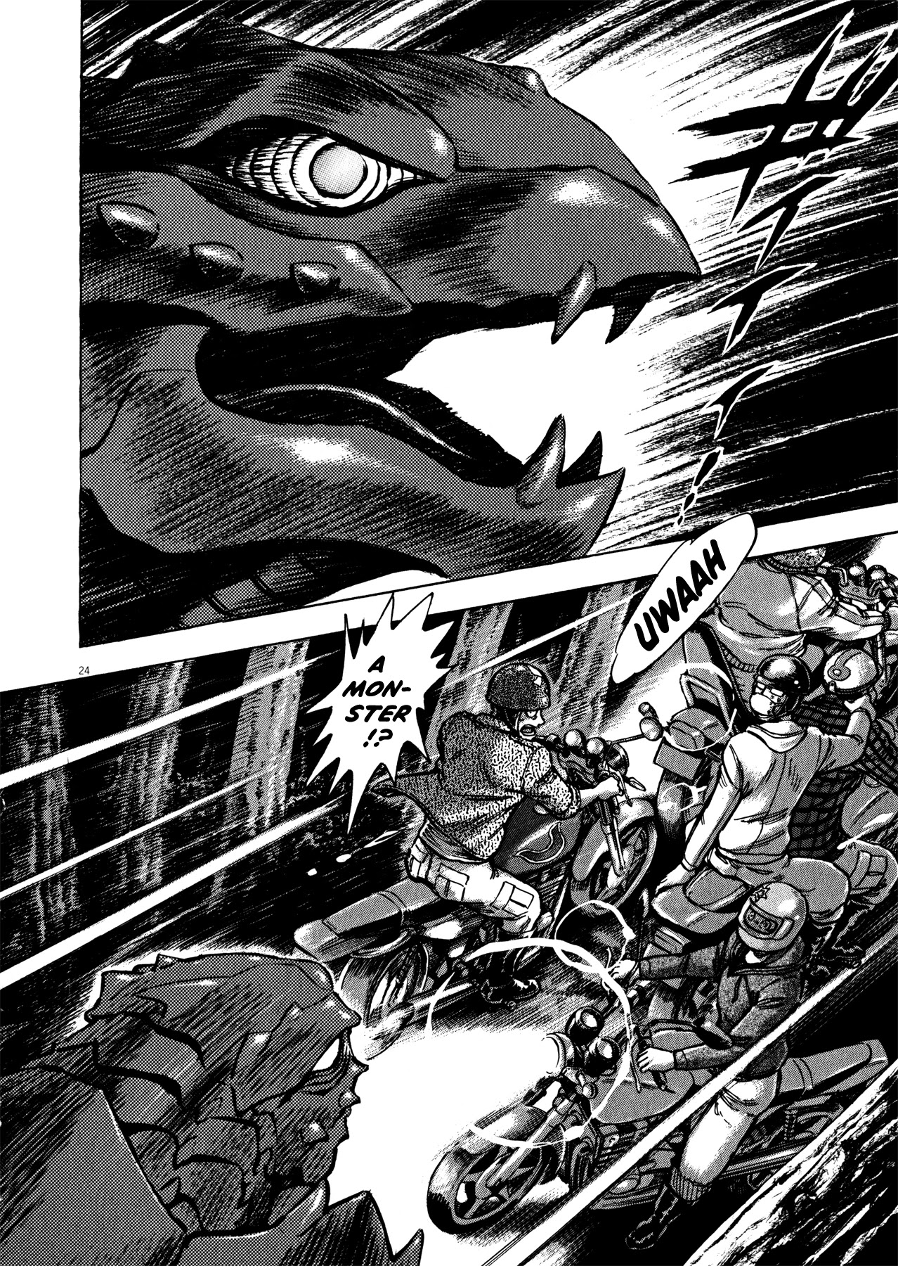 Devilman Saga Chapter 39 page 21 - Chapter 39: The Devil-Beast's Feast