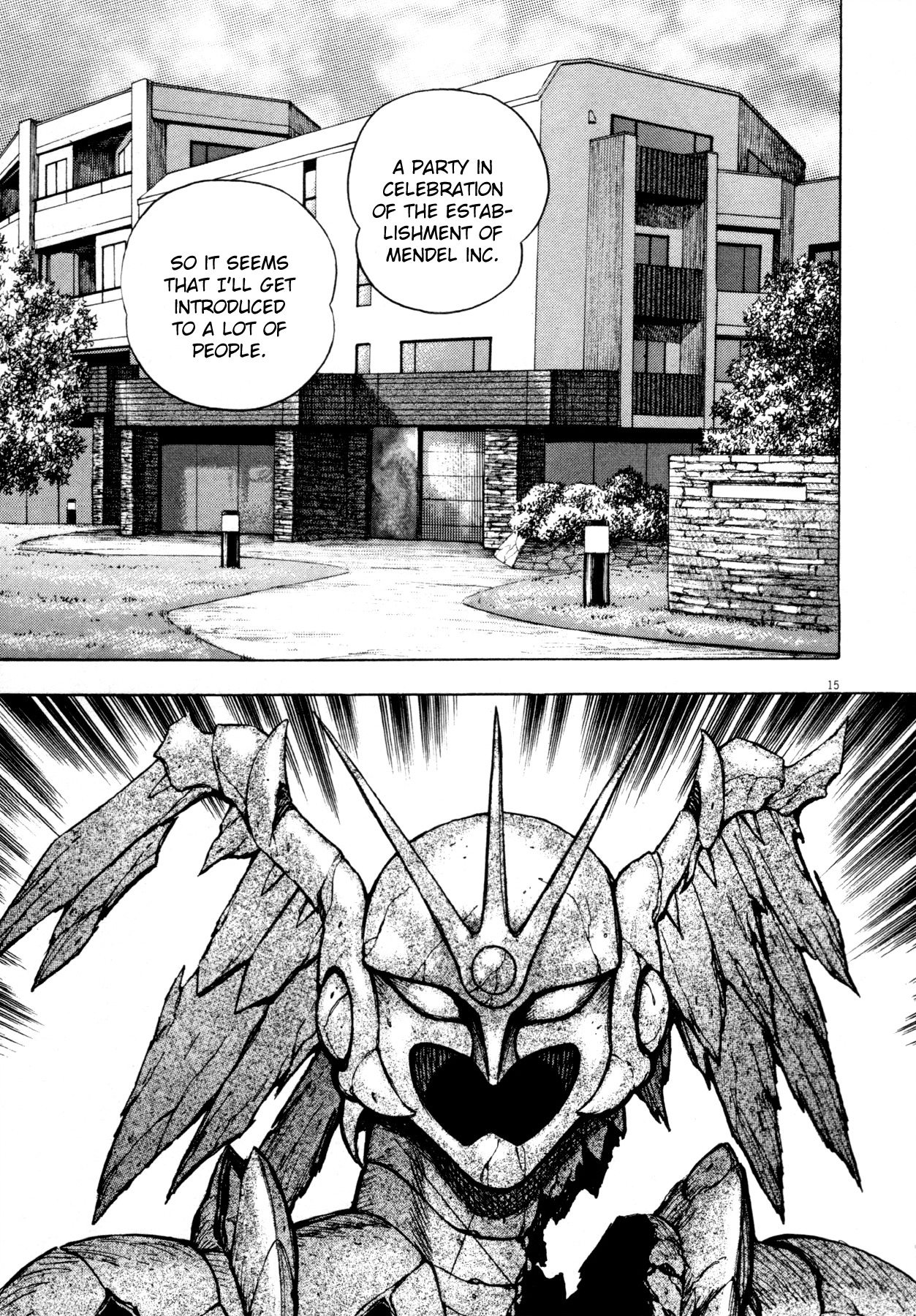 Devilman Saga Chapter 4 page 15 - Chapter 4: Living Armor
