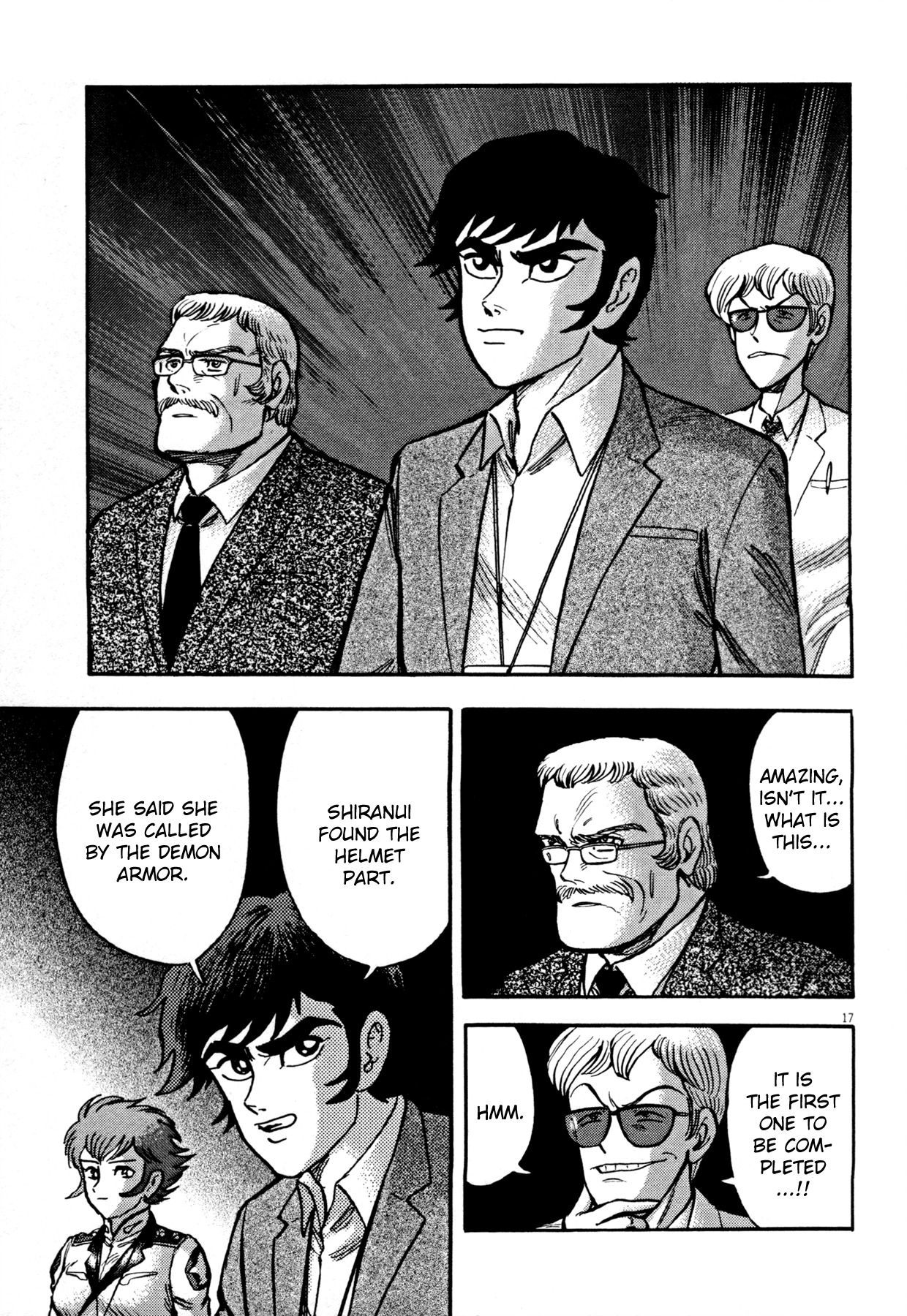 Devilman Saga Chapter 4 page 17 - Chapter 4: Living Armor