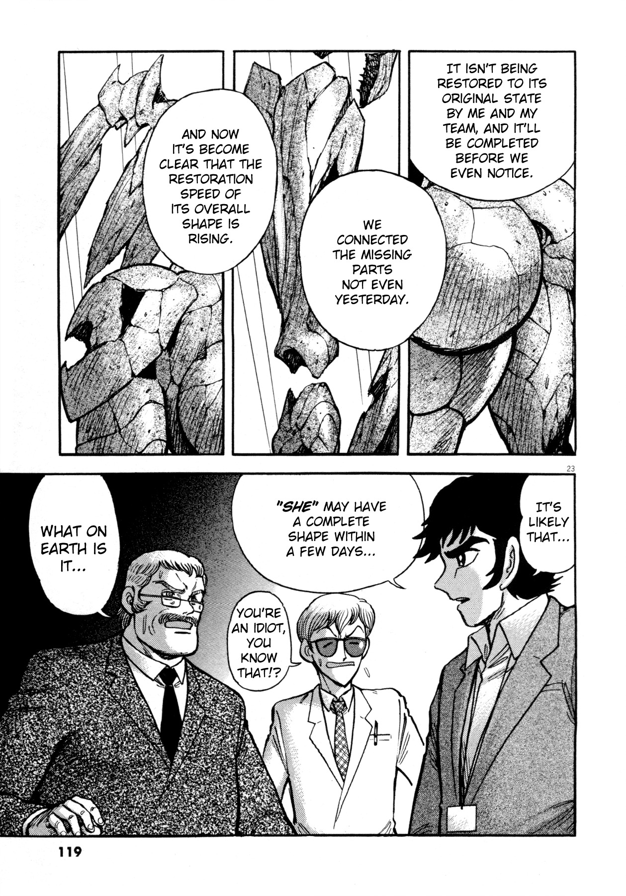 Devilman Saga Chapter 4 page 23 - Chapter 4: Living Armor