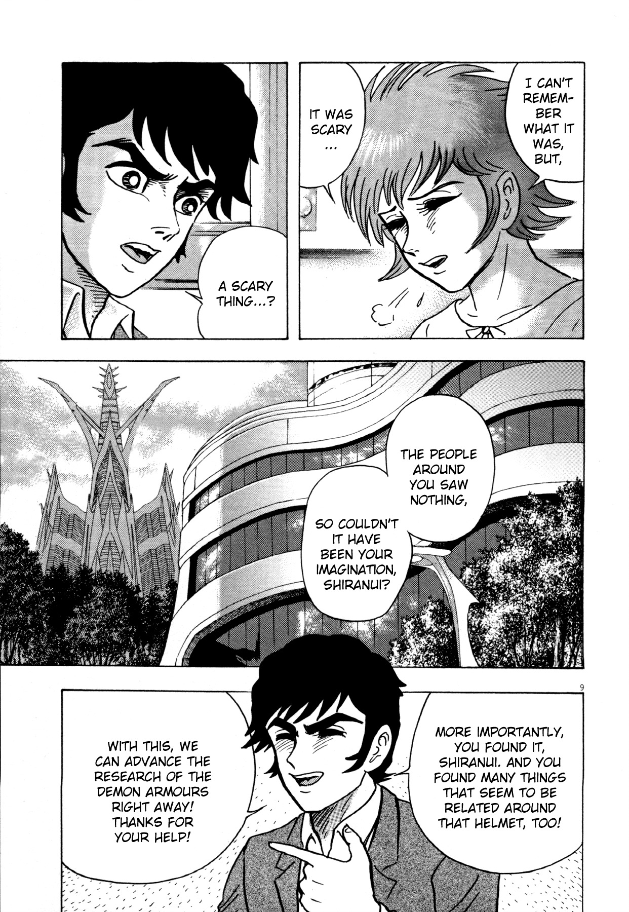Devilman Saga Chapter 4 page 9 - Chapter 4: Living Armor