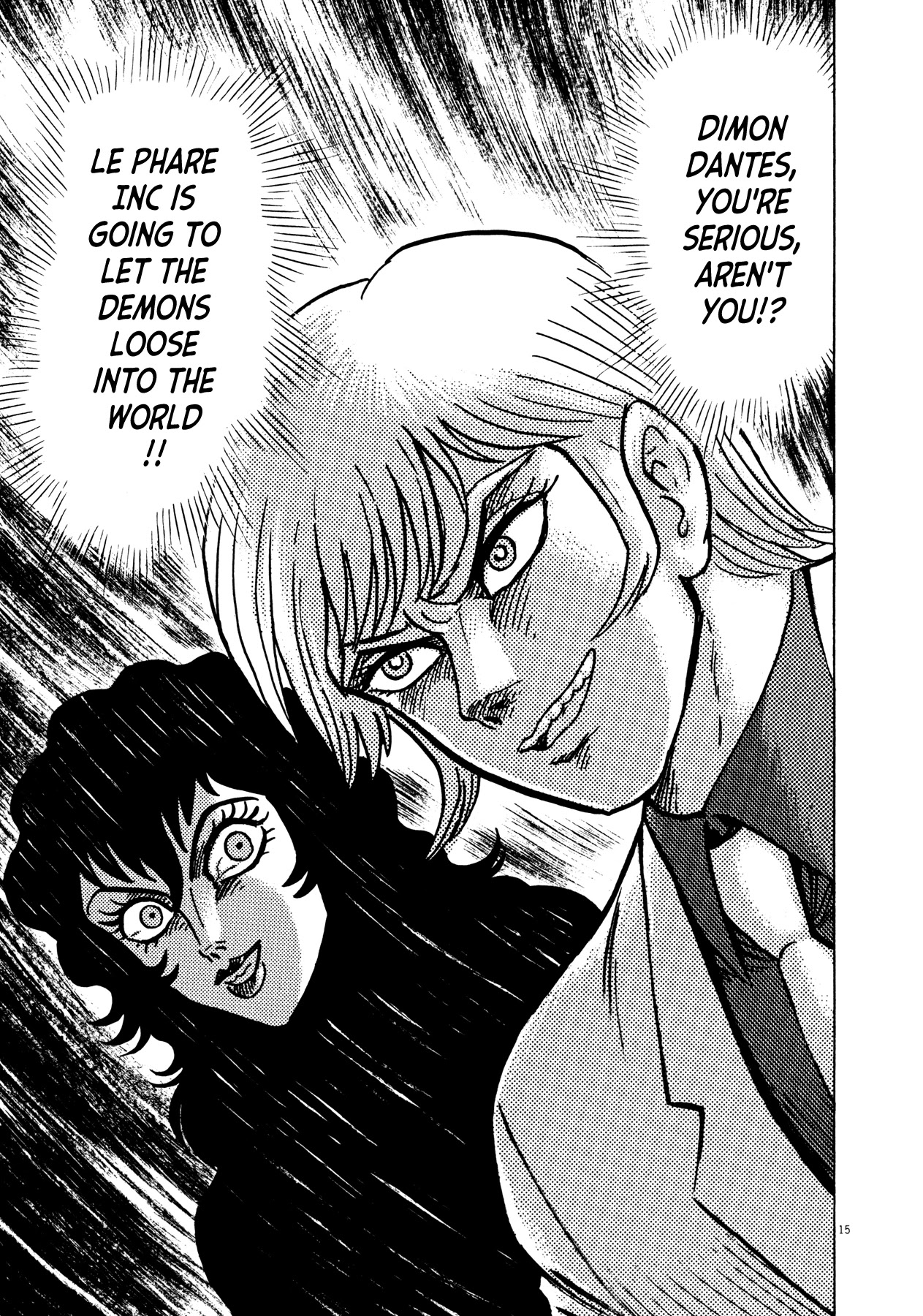 Devilman Saga Chapter 41 page 14 - Chapter 41: The Three-Headed Monster