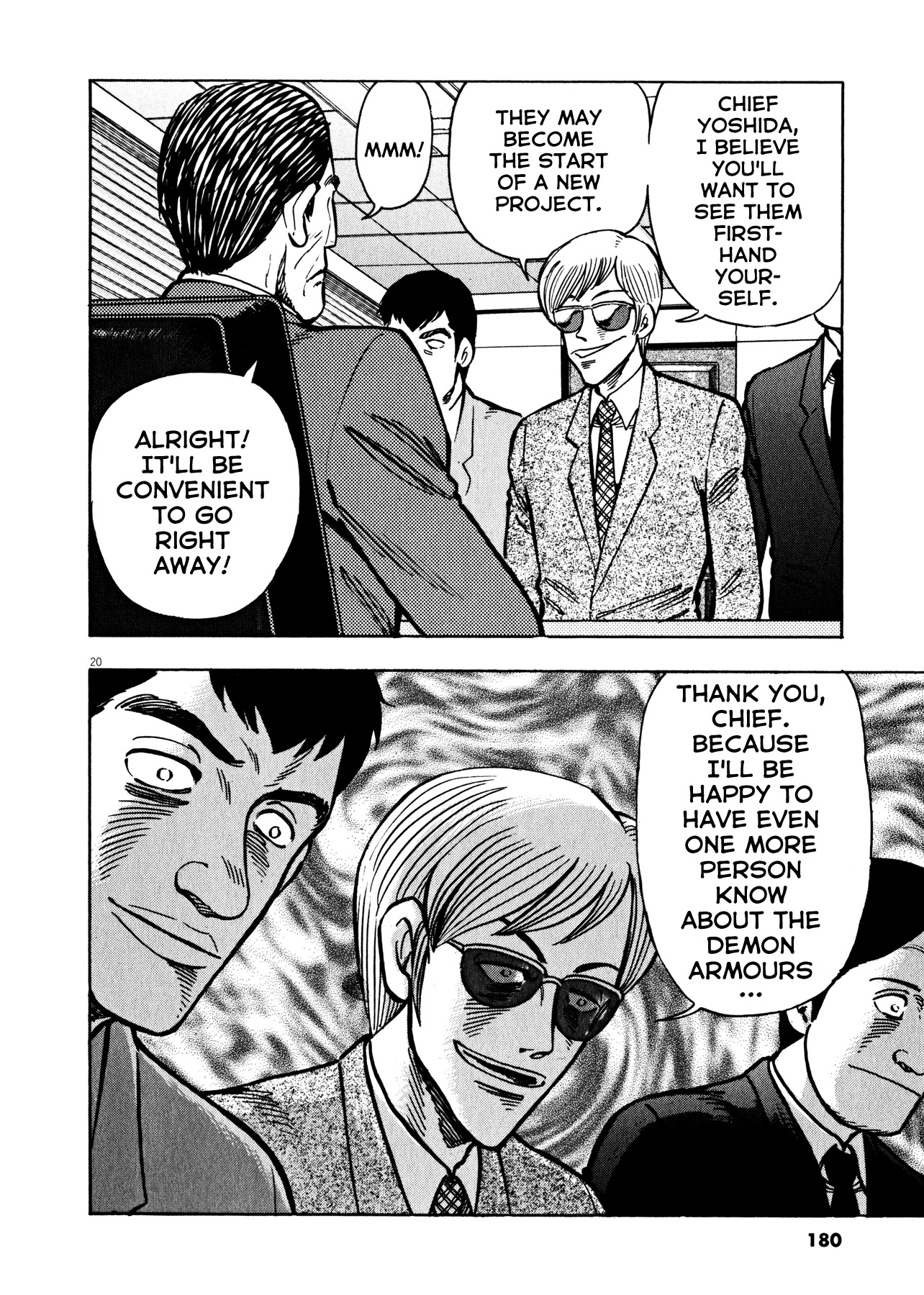 Devilman Saga Chapter 41 page 19 - Chapter 41: The Three-Headed Monster