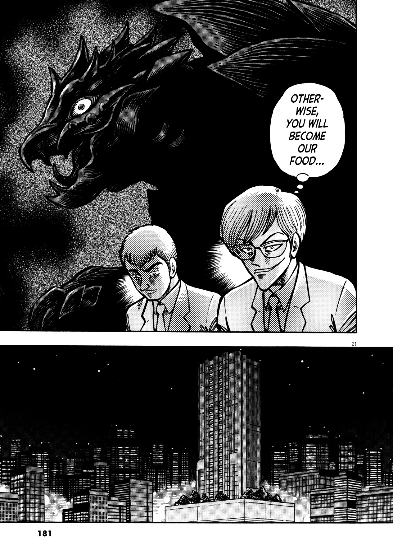 Devilman Saga Chapter 41 page 20 - Chapter 41: The Three-Headed Monster