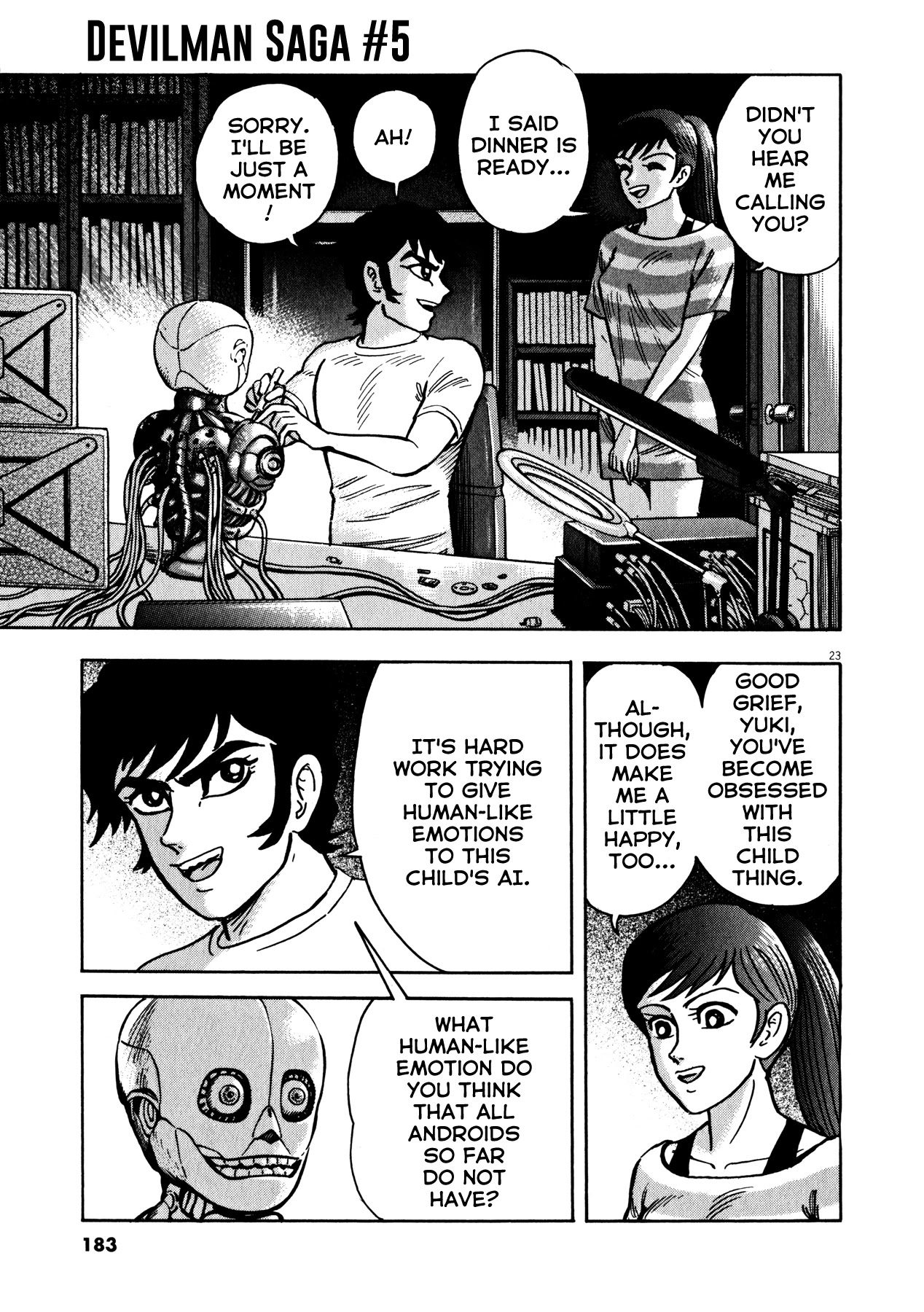 Devilman Saga Chapter 41 page 22 - Chapter 41: The Three-Headed Monster