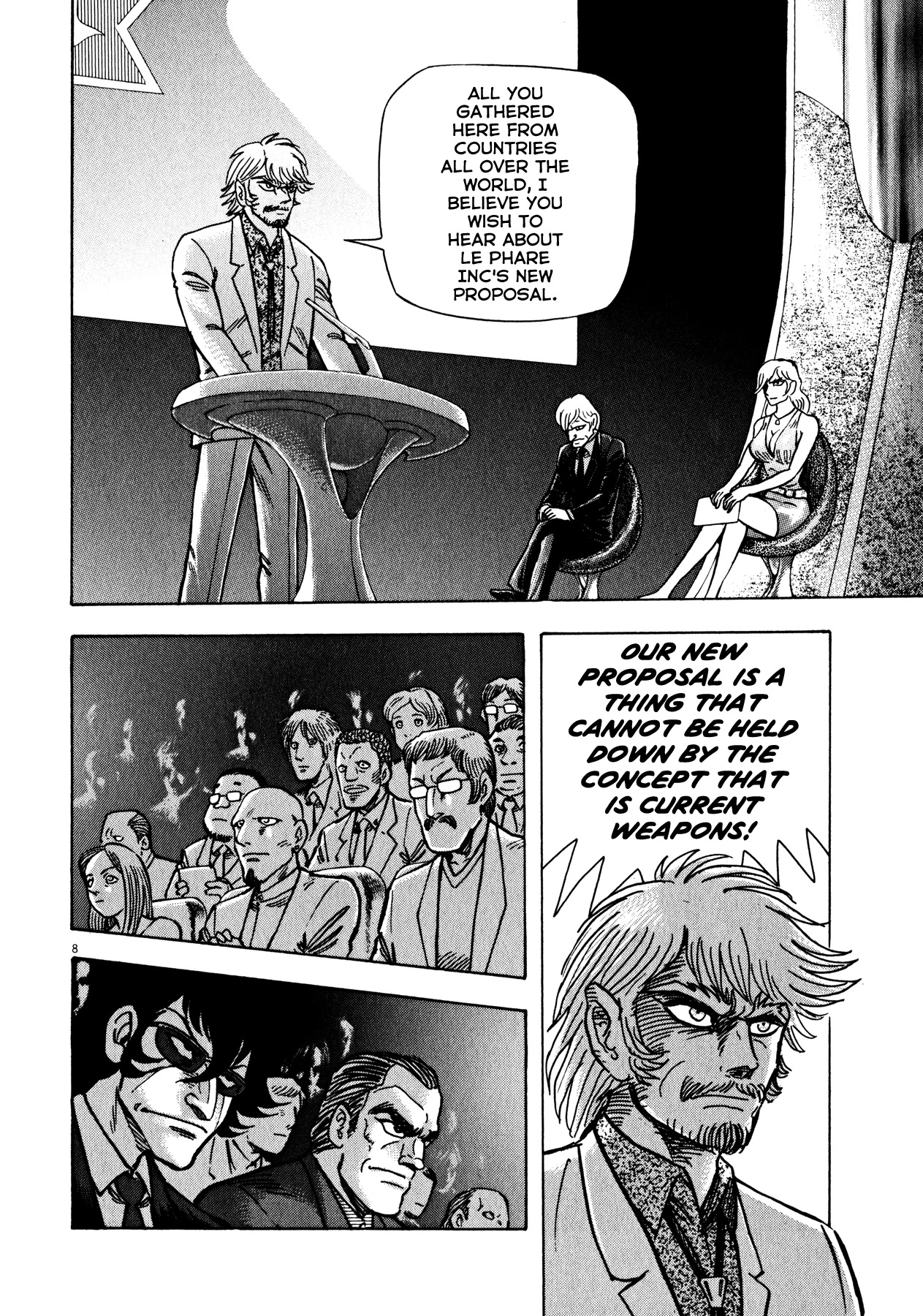Devilman Saga Chapter 41 page 7 - Chapter 41: The Three-Headed Monster