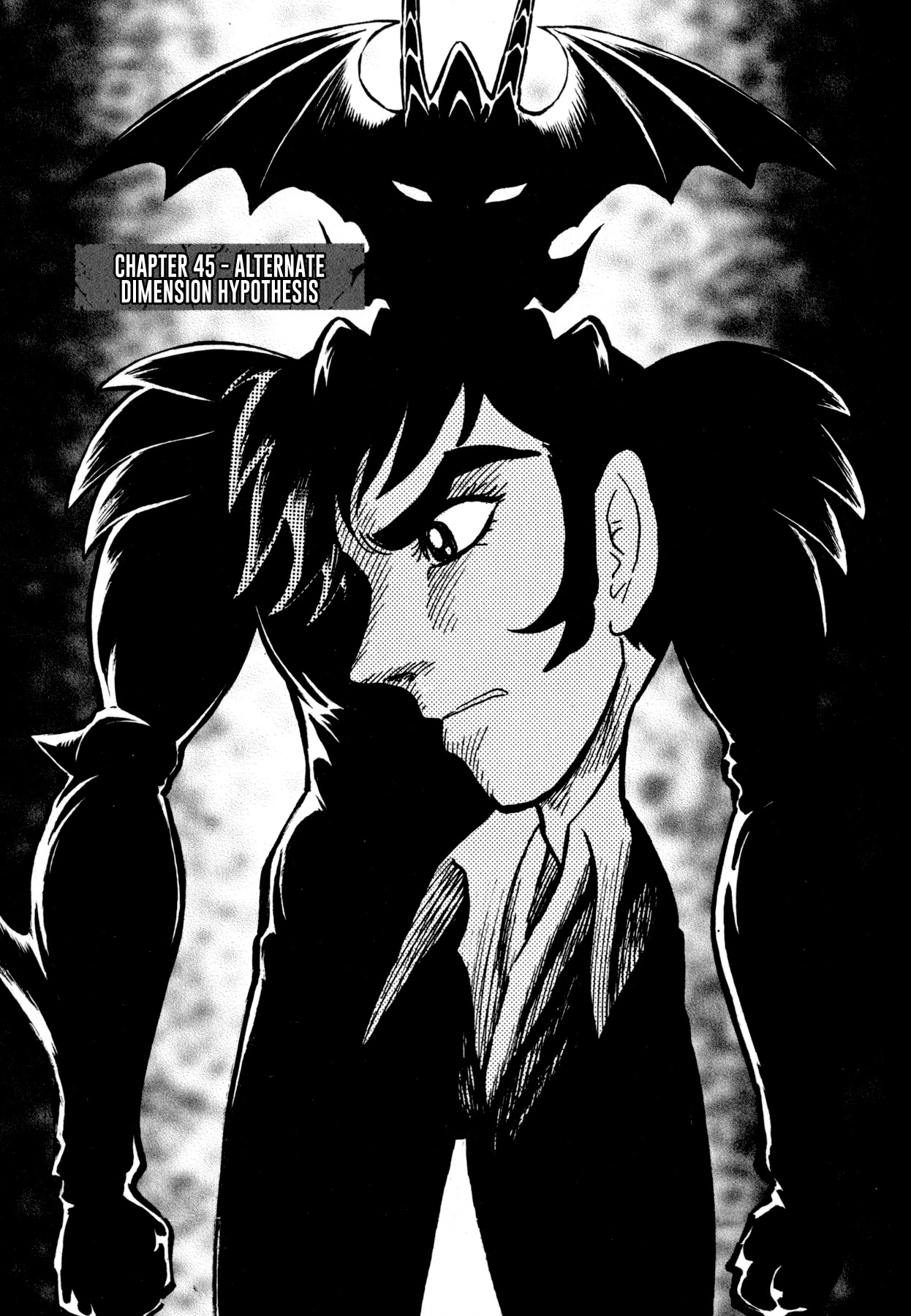 Devilman Saga Chapter 45 page 1 - Chapter 45: Alternate Dimension Hypothesis