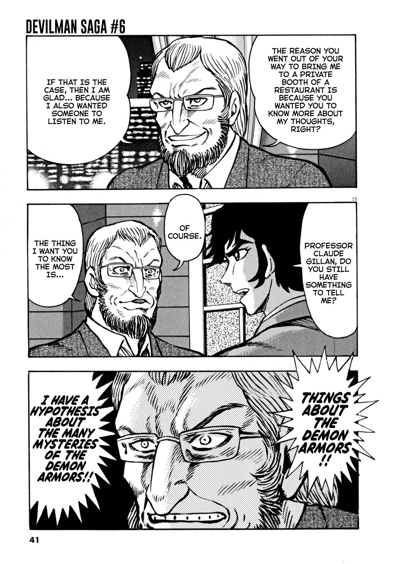 Devilman Saga Chapter 45 page 13 - Chapter 45: Alternate Dimension Hypothesis