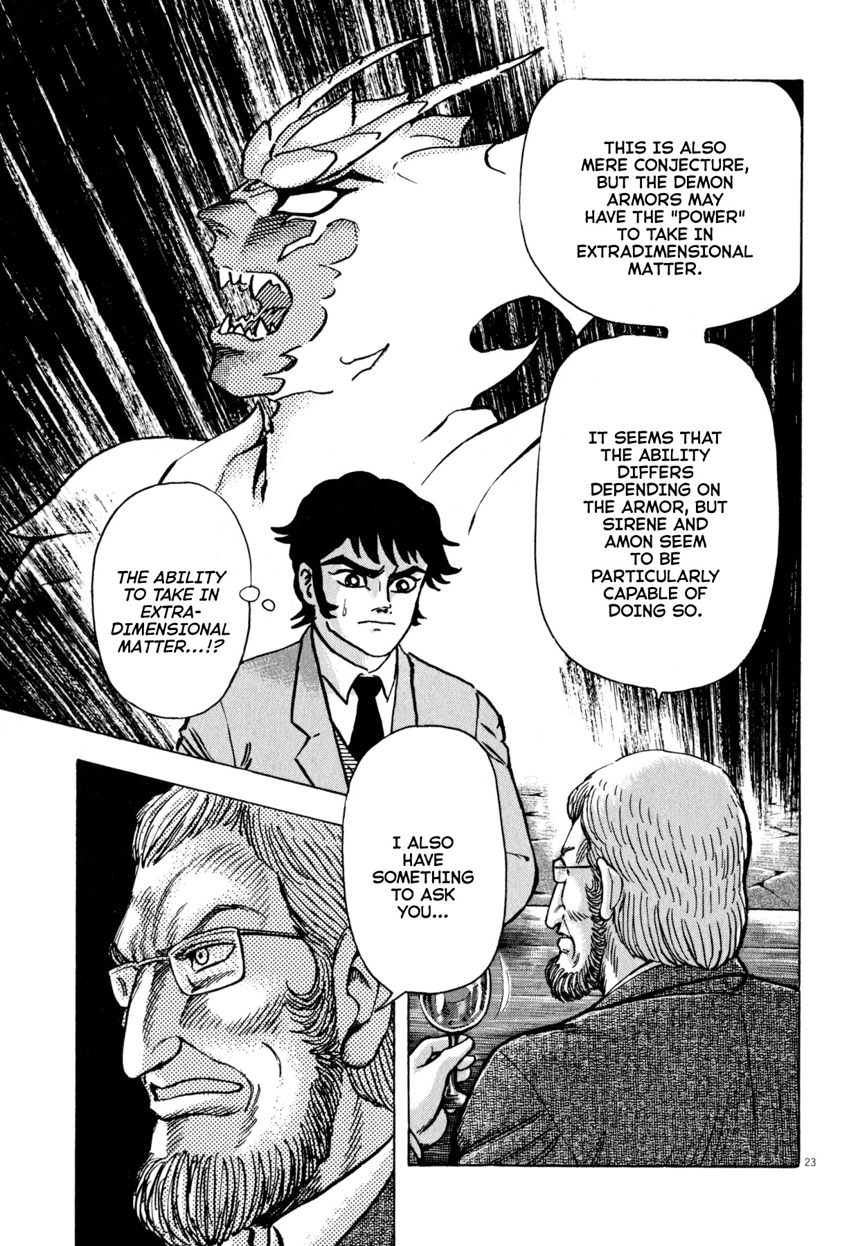 Devilman Saga Chapter 45 page 21 - Chapter 45: Alternate Dimension Hypothesis