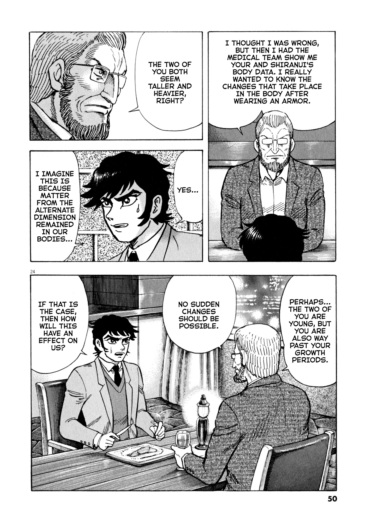 Devilman Saga Chapter 45 page 22 - Chapter 45: Alternate Dimension Hypothesis