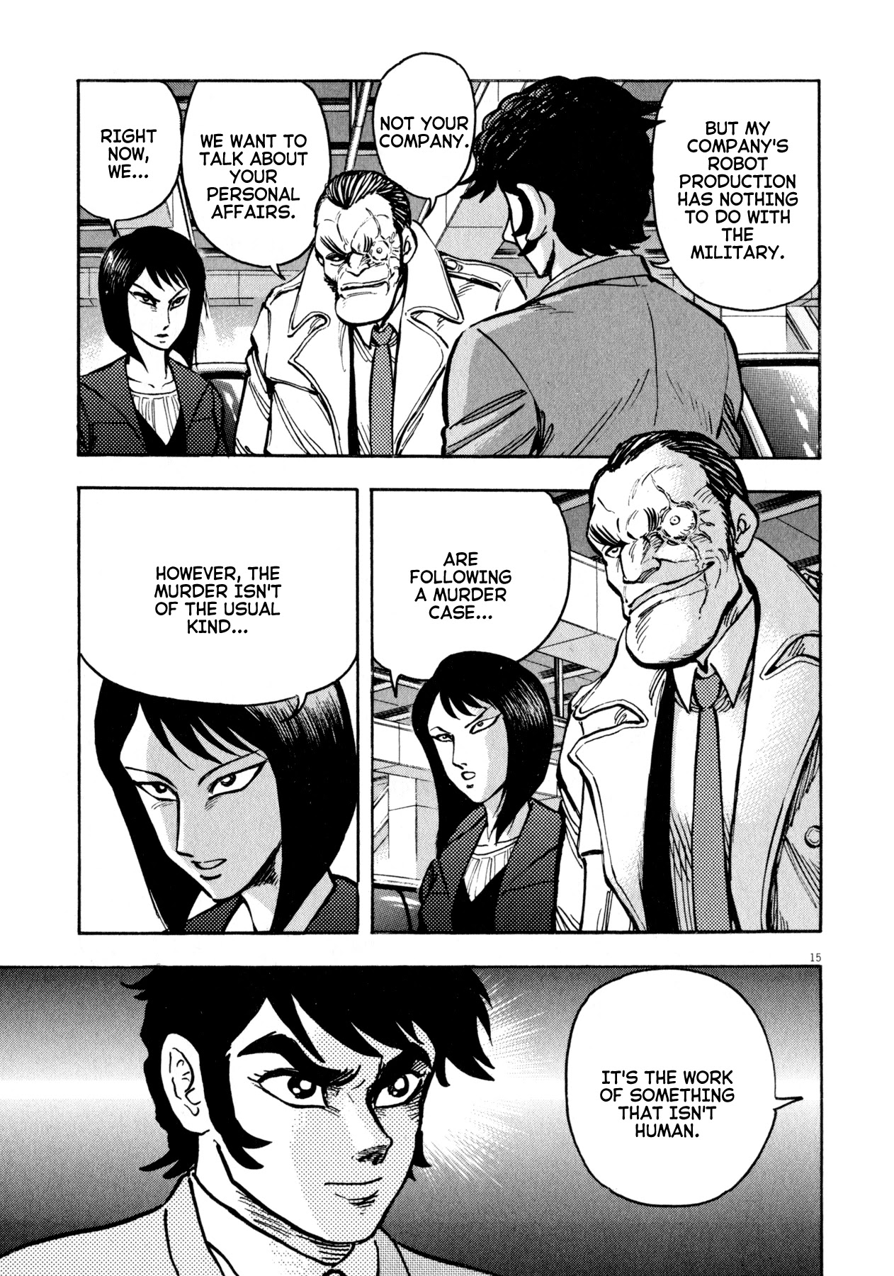 Devilman Saga Chapter 46 page 15 - Chapter 46: Visitor