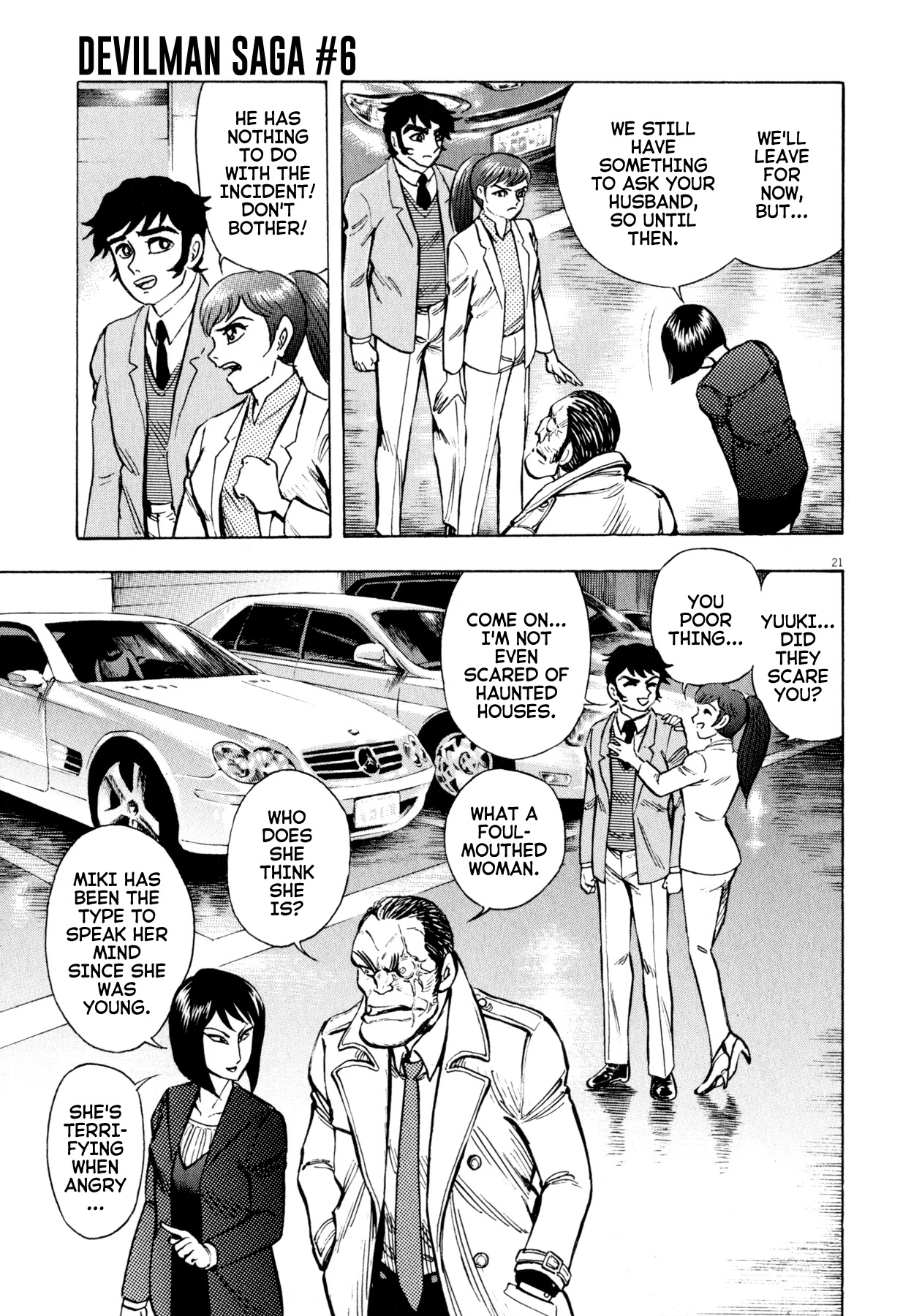 Devilman Saga Chapter 46 page 21 - Chapter 46: Visitor