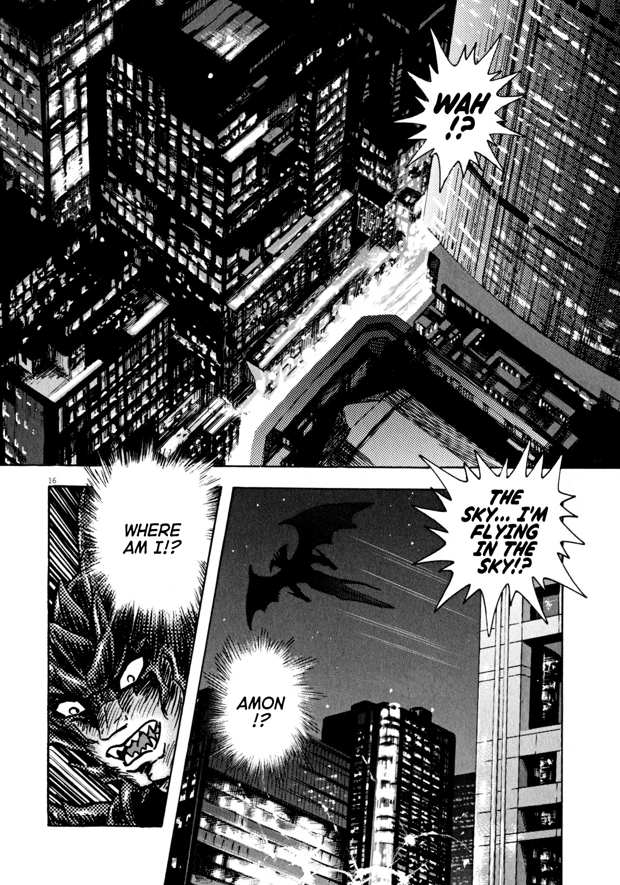 Devilman Saga Chapter 47 page 16 - Chapter 47: Man Eating Demons