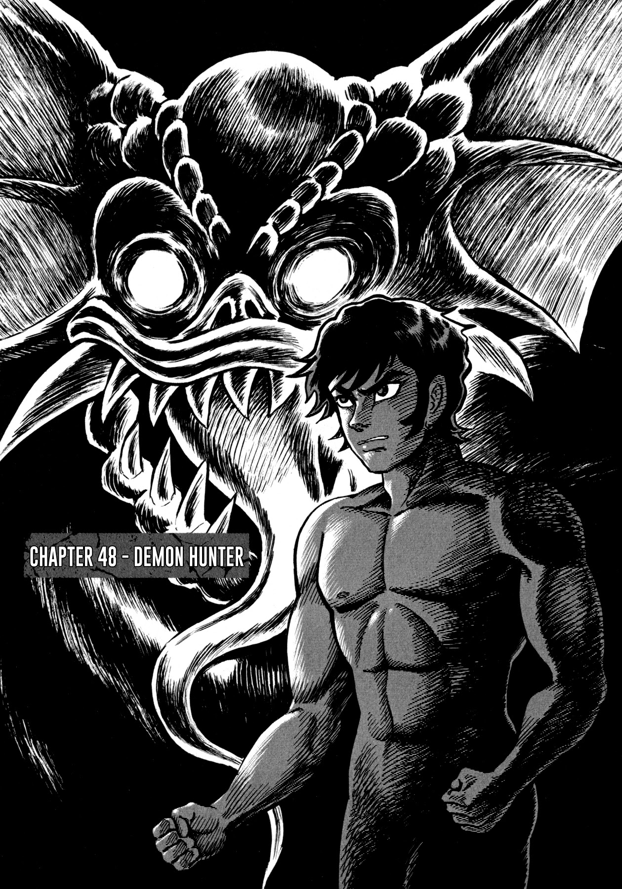 Devilman Saga Chapter 48 page 1 - Chapter 48: Demon Hunter