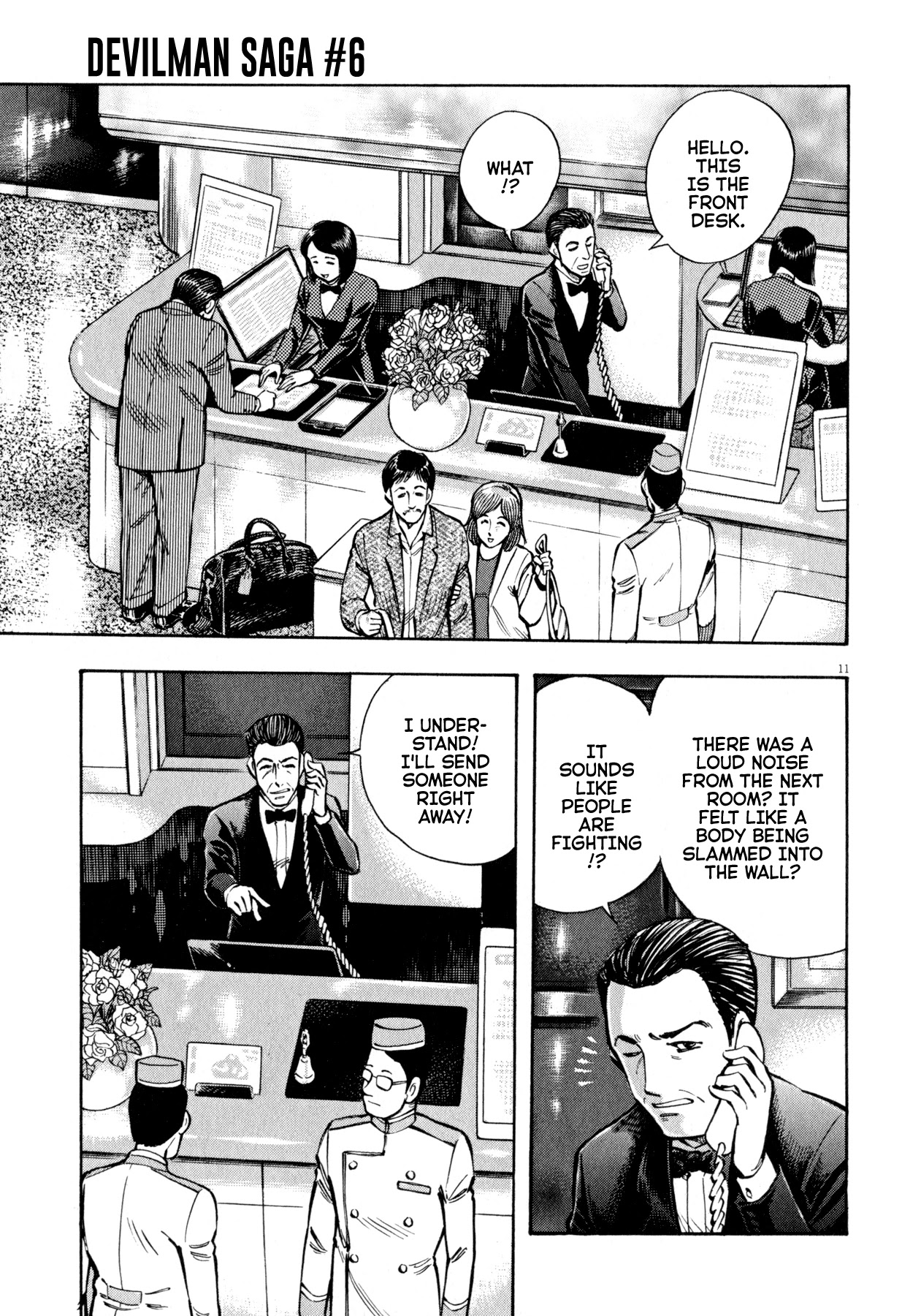 Devilman Saga Chapter 48 page 9 - Chapter 48: Demon Hunter
