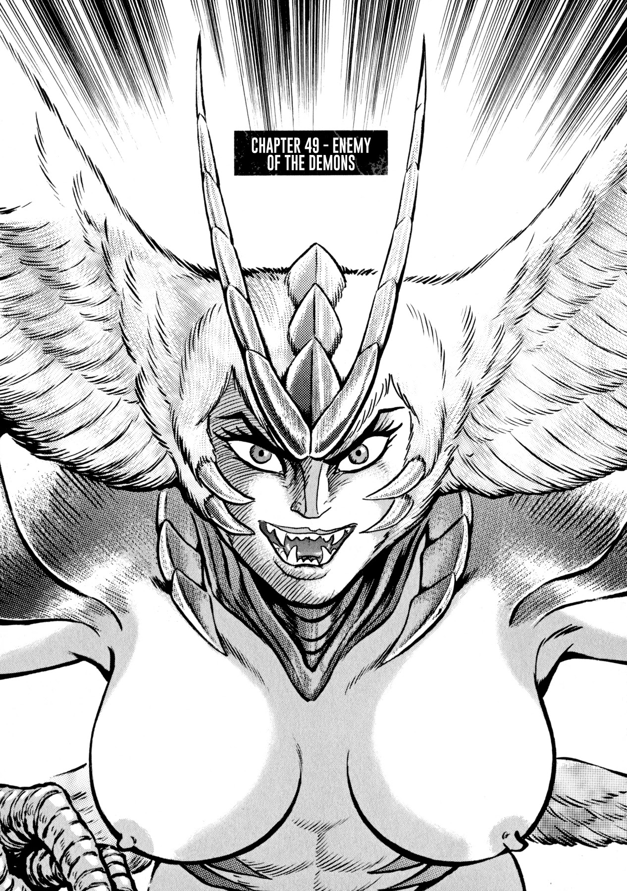 Devilman Saga Chapter 49 page 1 - Chapter 49: Enemy of the Demons