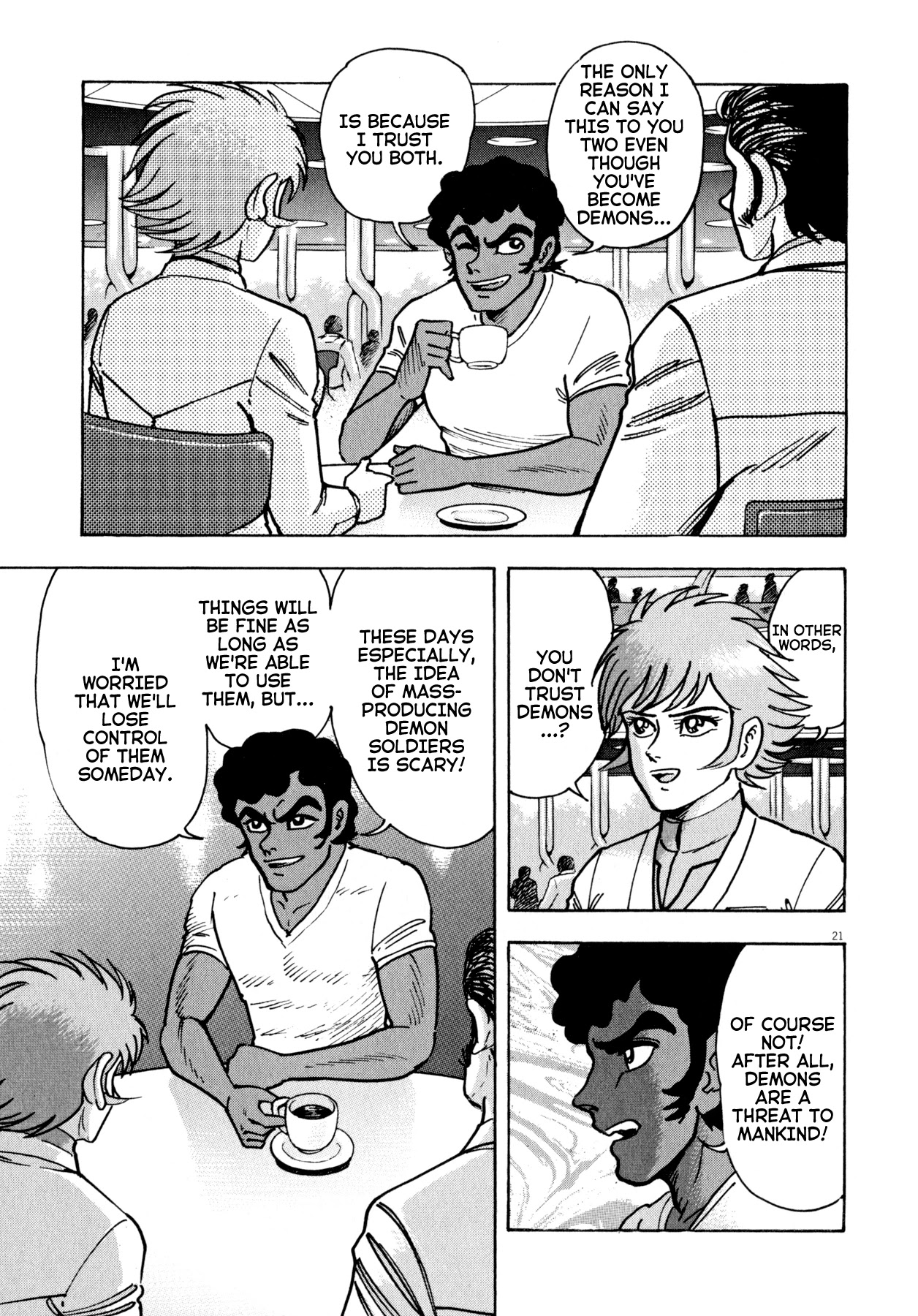 Devilman Saga Chapter 49 page 18 - Chapter 49: Enemy of the Demons