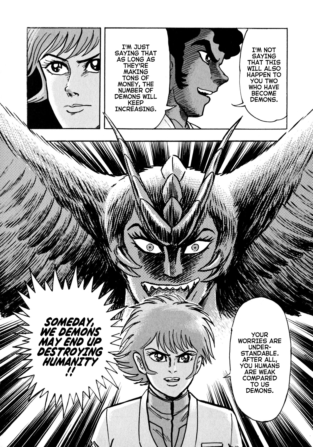 Devilman Saga Chapter 49 page 22 - Chapter 49: Enemy of the Demons
