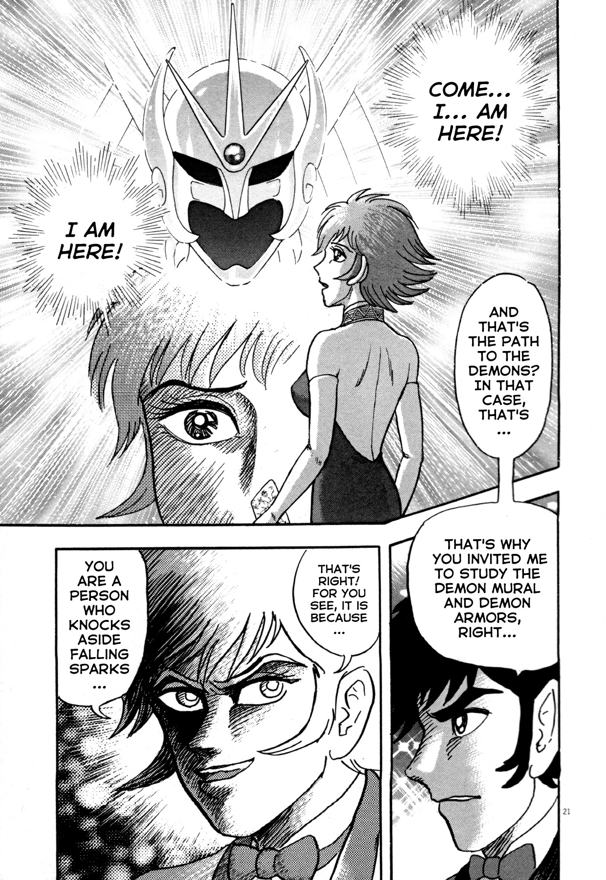 Devilman Saga Chapter 7 page 21 - Chapter 7: Path to the Demon
