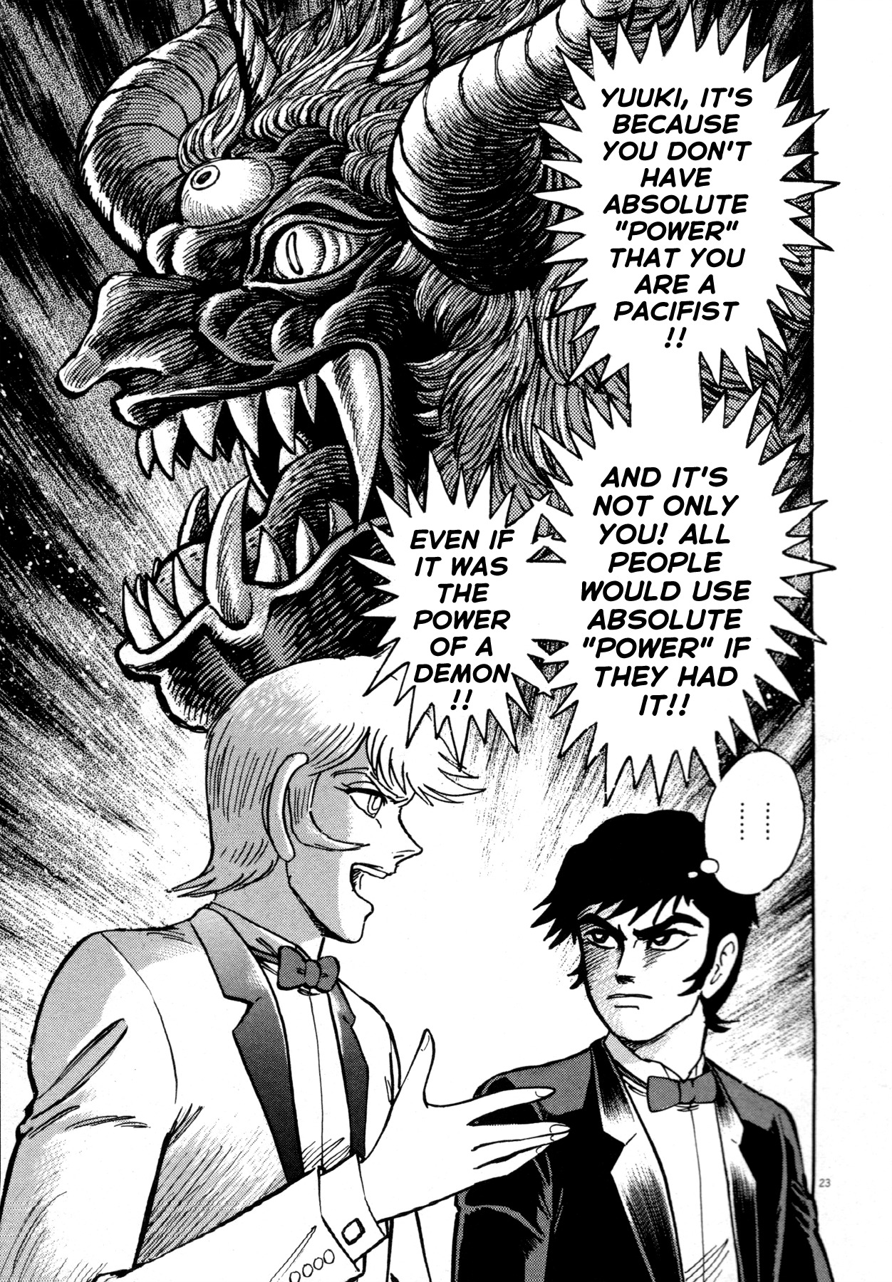 Devilman Saga Chapter 7 page 23 - Chapter 7: Path to the Demon