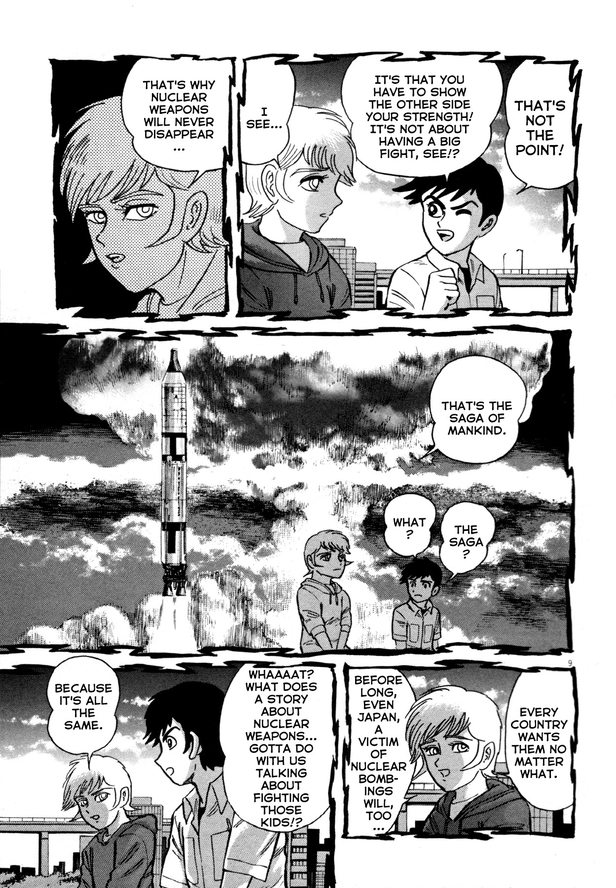 Devilman Saga Chapter 7 page 9 - Chapter 7: Path to the Demon