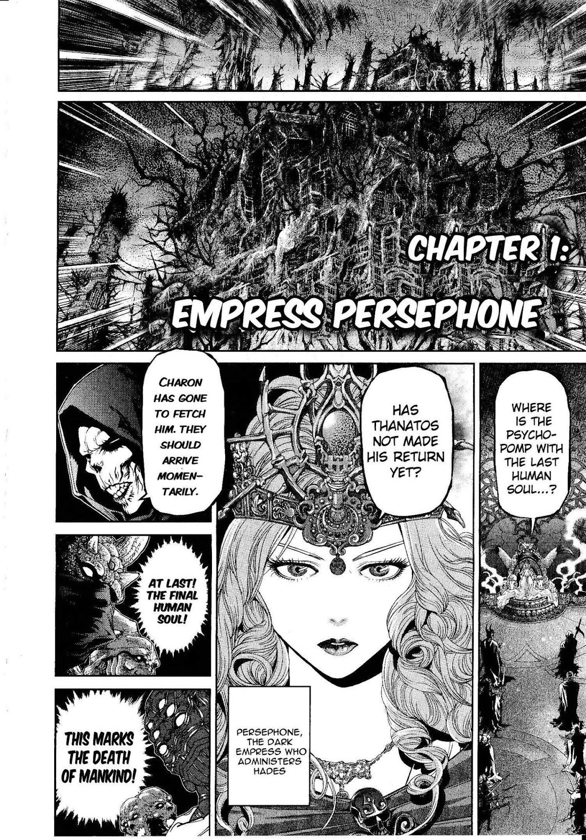 Devilman Tai Yami no Teiou Chapter 1 page 14 - Chapter 1: Empress Persephone