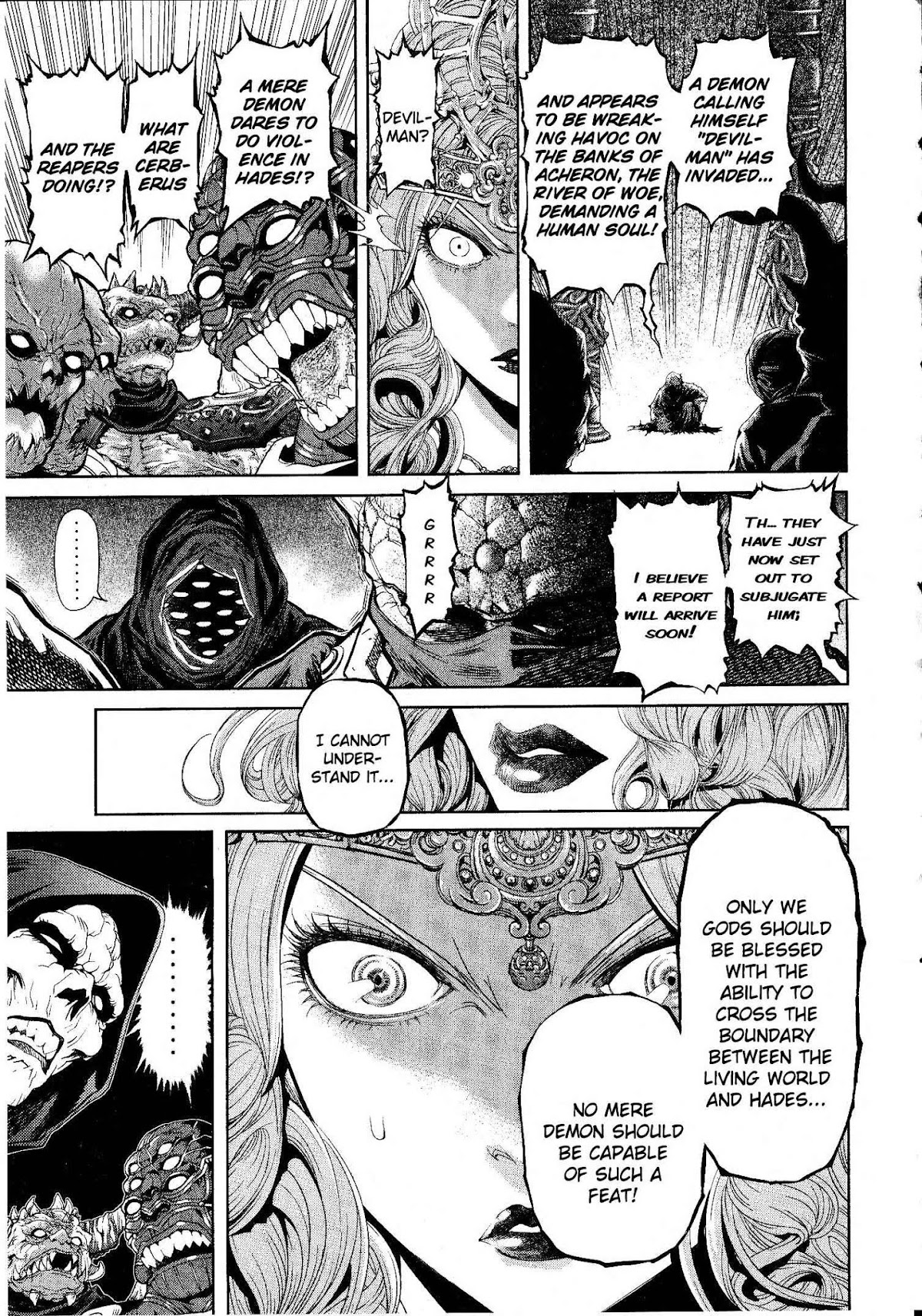 Devilman Tai Yami no Teiou Chapter 1 page 17 - Chapter 1: Empress Persephone