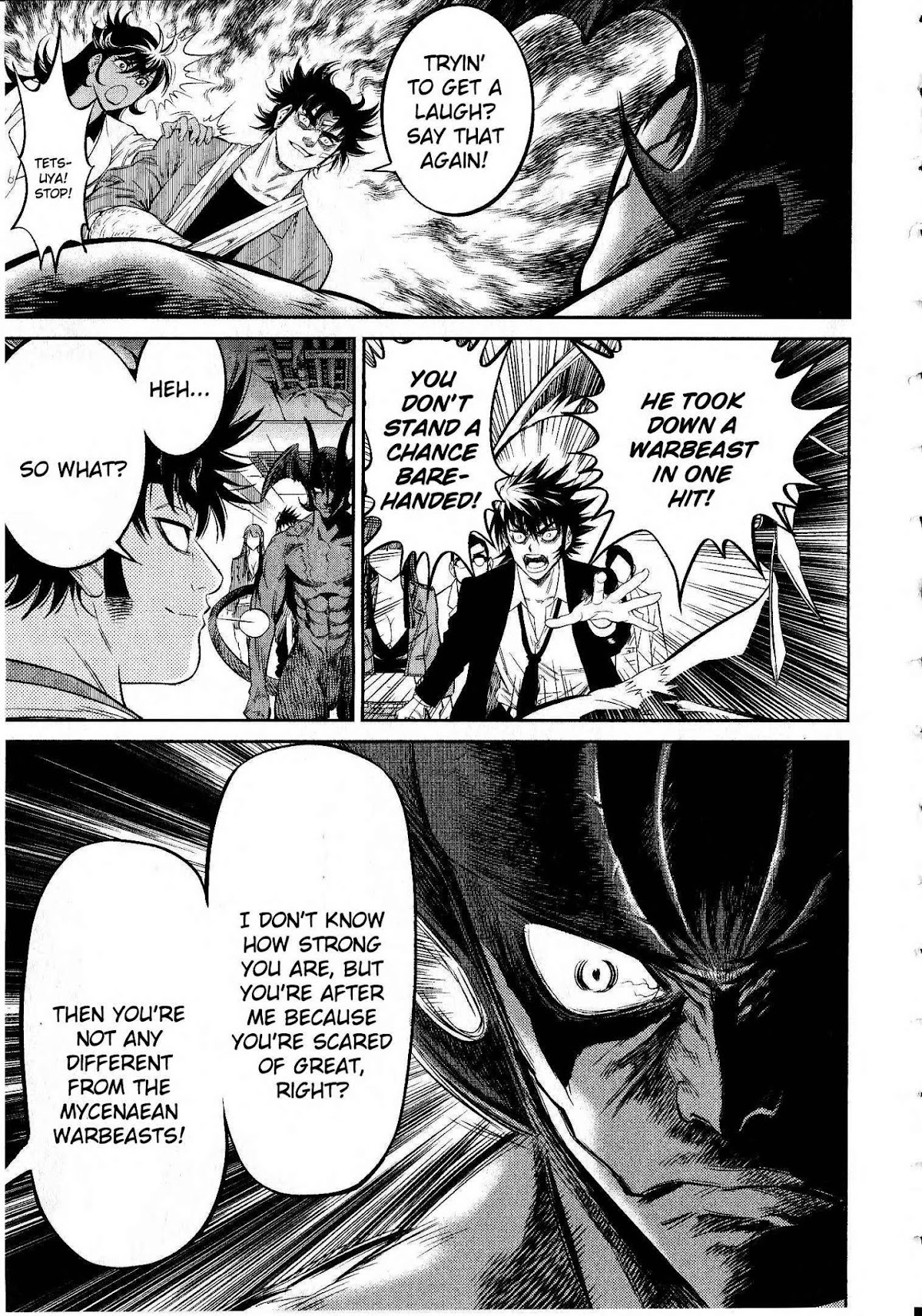 Devilman Tai Yami no Teiou Chapter 14 page 33 - Chapter 14: Tsurugi Tetsuya