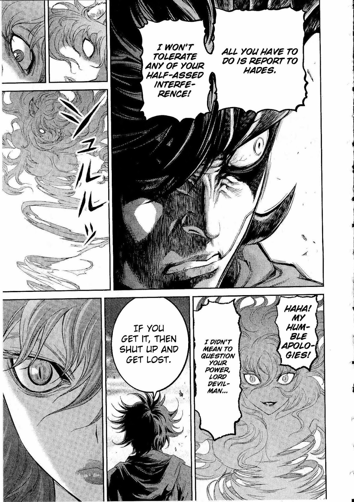 Devilman Tai Yami no Teiou Chapter 15 page 13 - Chapter 15: Sortie