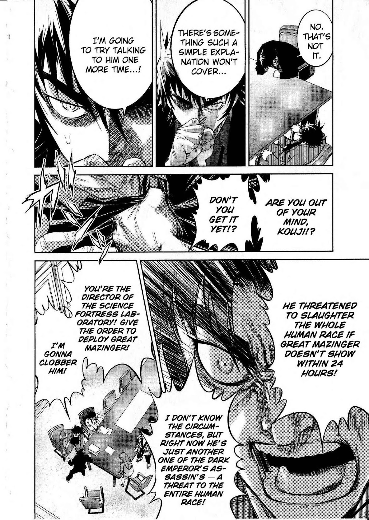 Devilman Tai Yami no Teiou Chapter 15 page 6 - Chapter 15: Sortie