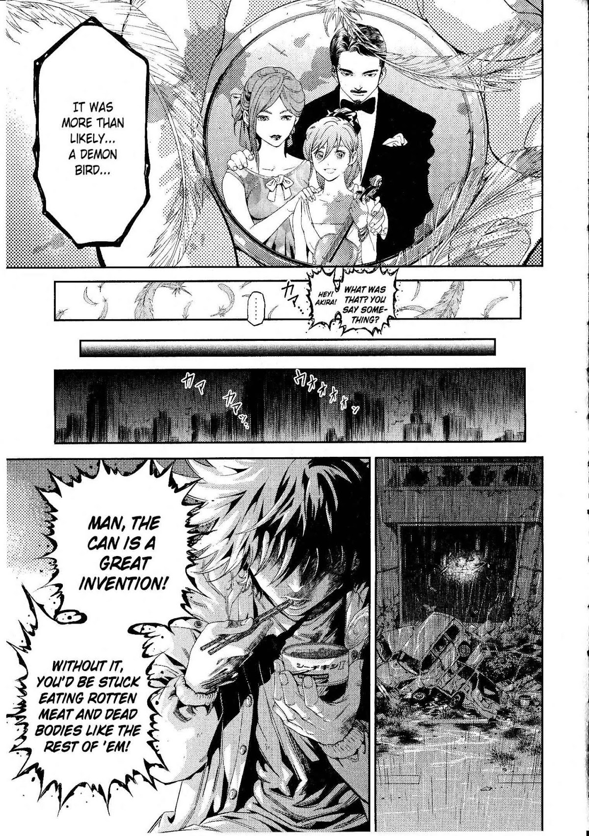 Devilman Tai Yami no Teiou Chapter 3 page 13 - Chapter 3: The Demon Bird