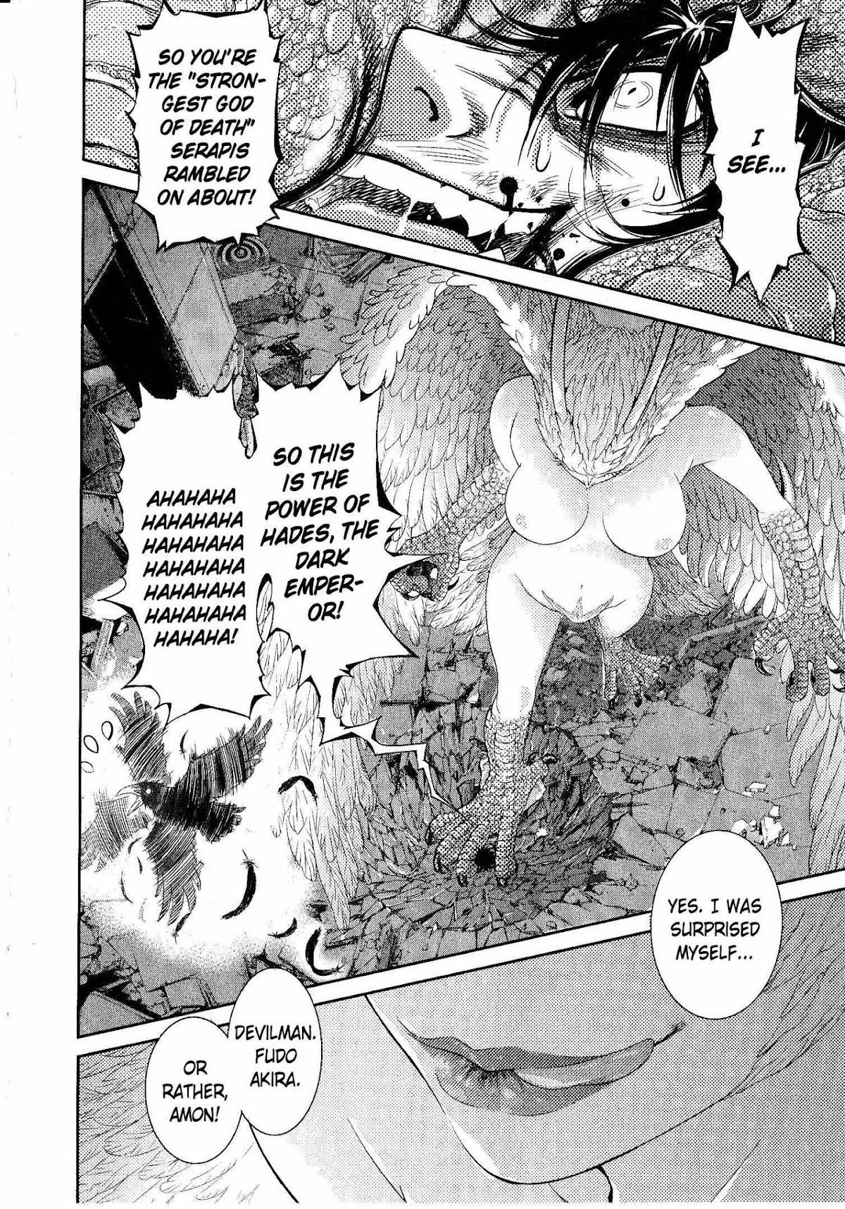 Devilman Tai Yami no Teiou Chapter 3 page 19 - Chapter 3: The Demon Bird