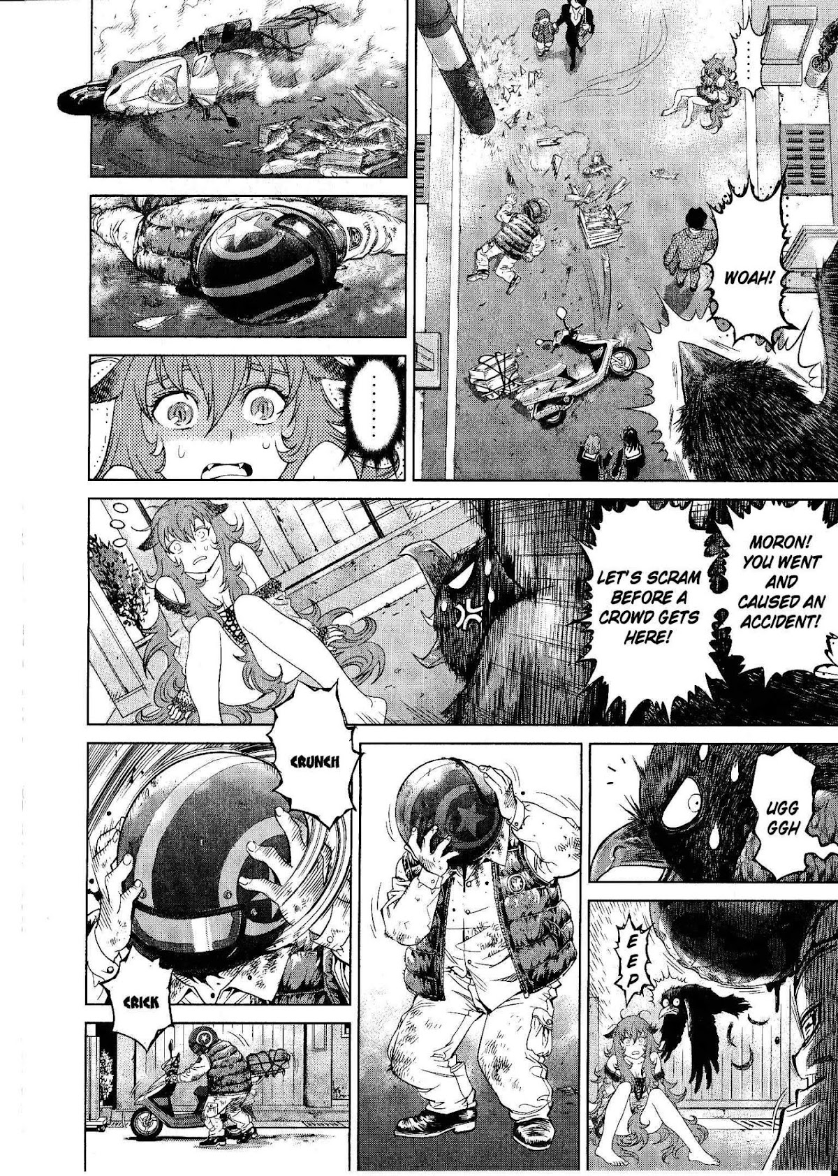 Devilman Tai Yami no Teiou Chapter 5 page 9 - Chapter 5: Miki's Town