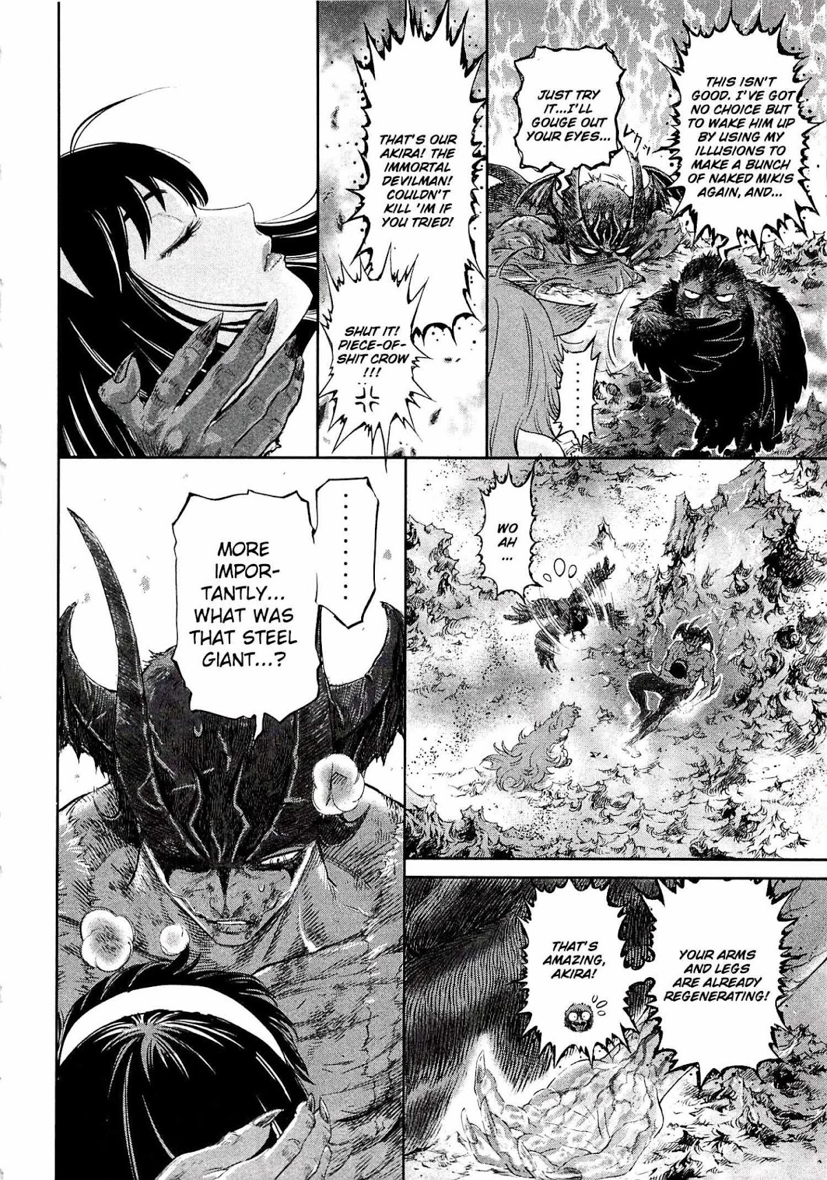 Devilman Tai Yami no Teiou Chapter 8 page 28 - Chapter 8: The Shuddering Dark