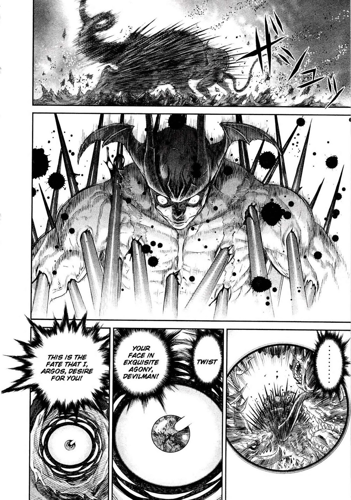 Devilman Tai Yami no Teiou Chapter 9 page 12 - Chapter 9: A Bloody War